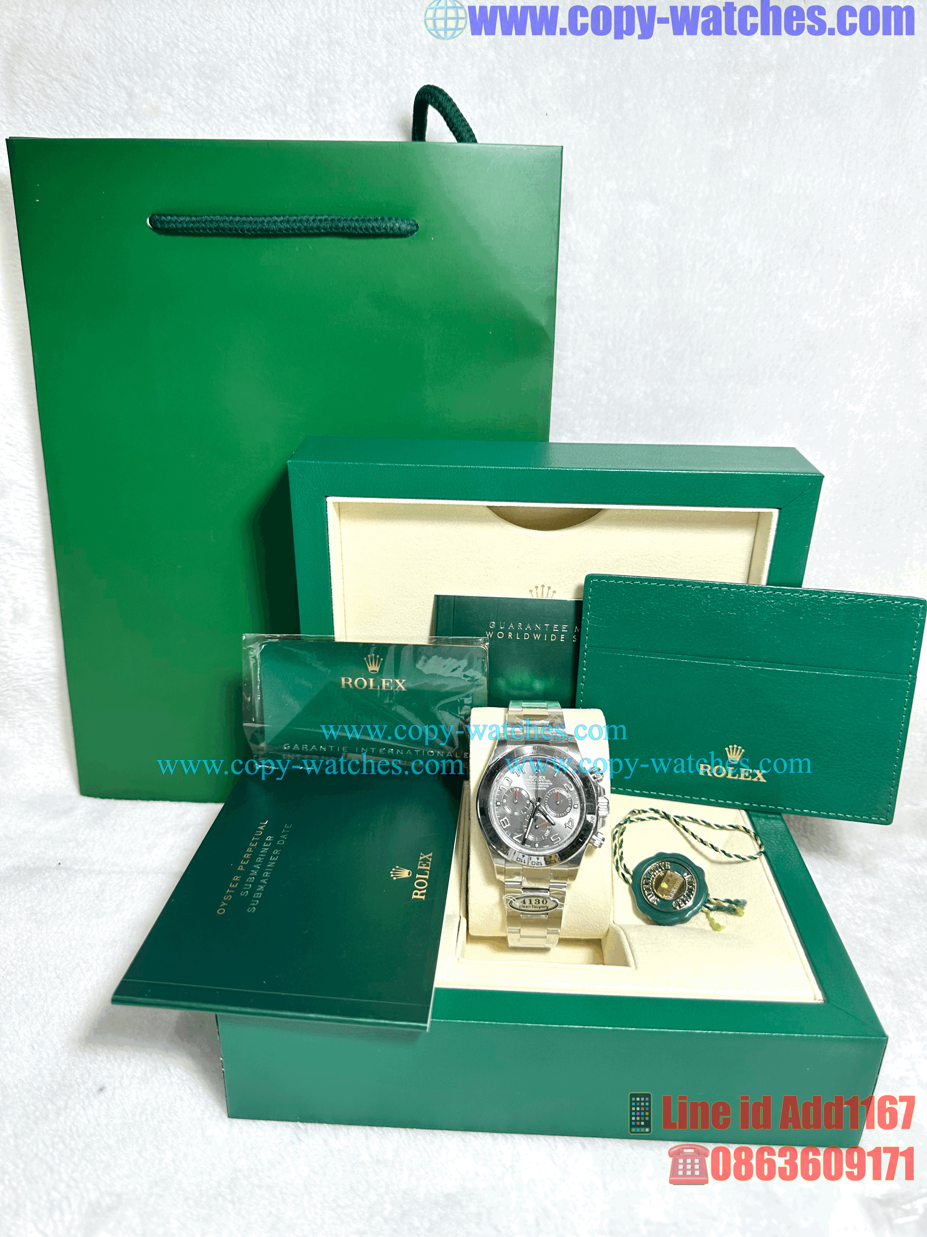 Rolex Daytona Gray Dial 116509 (Swiss Clean)