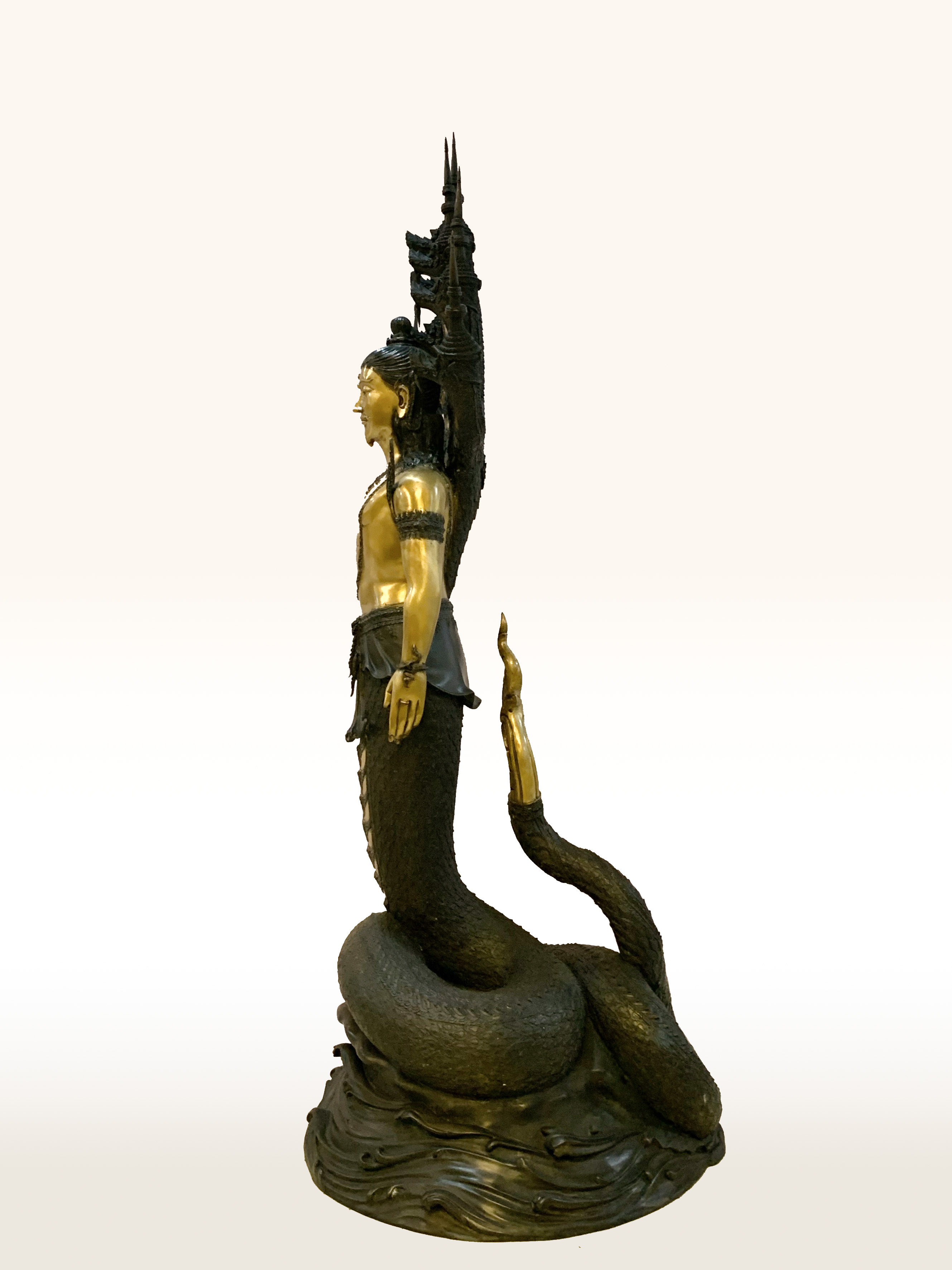 องค์ปู่พญานาคราช ปรกนาค 7 เศียร ( 1.35 เมตร )