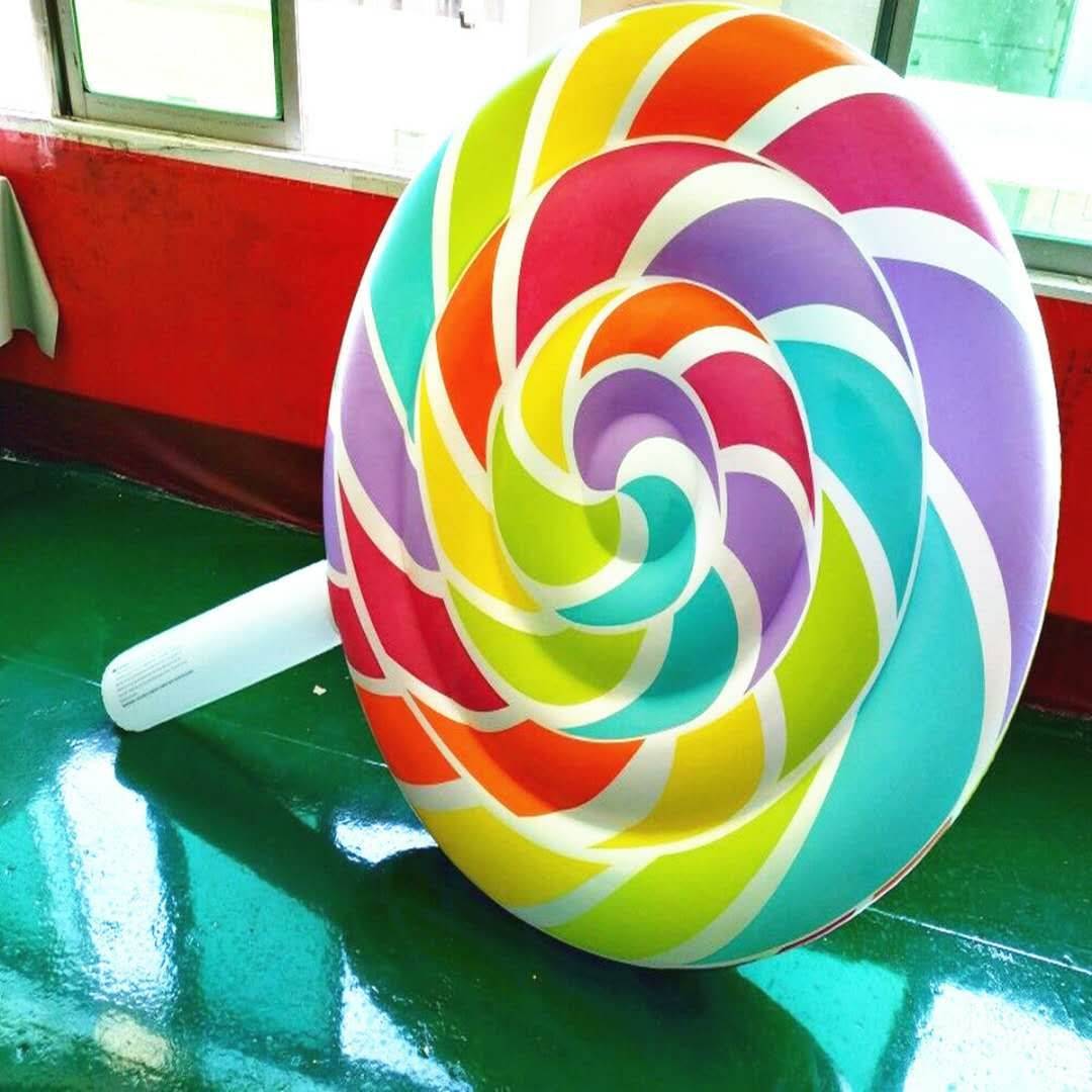 Inflatable Lollipop Candy Pool Float แพยางลูกอมโลลี่ป๊อป