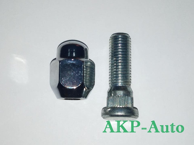 น๊อตล้อ Toyota MTX สั้น (หัว+สกรู) 6ตัว