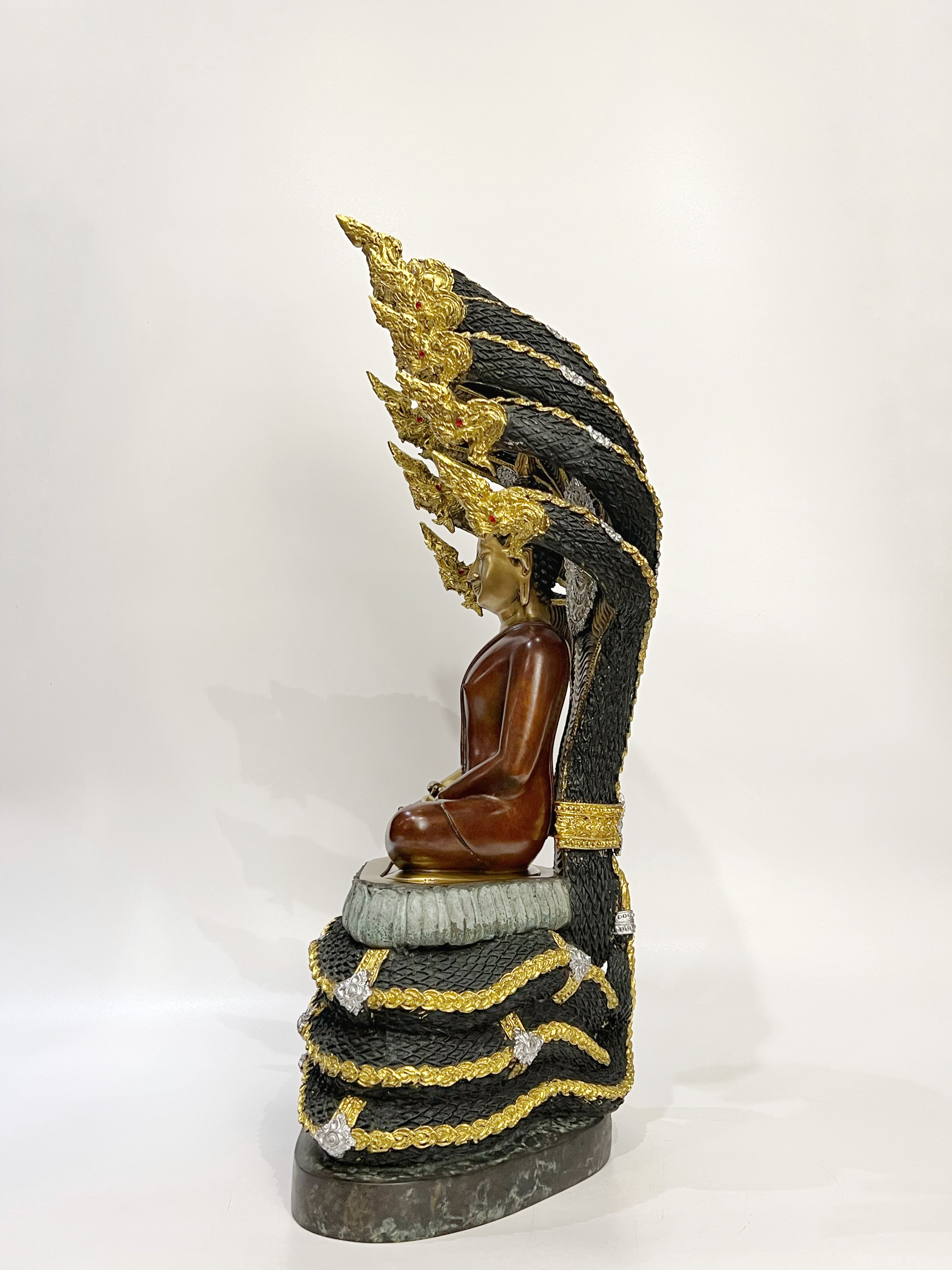 พระนาคปรก (นาค 9 เศียร) หน้าตัก 9 นิ้ว