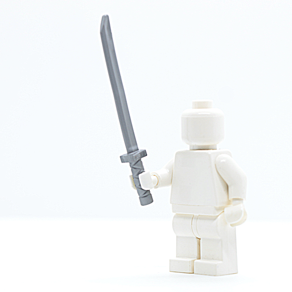 Sword, Shamshir/Katana (Square Guard) with Capped Pommel and Holes in Crossguard and Blade
