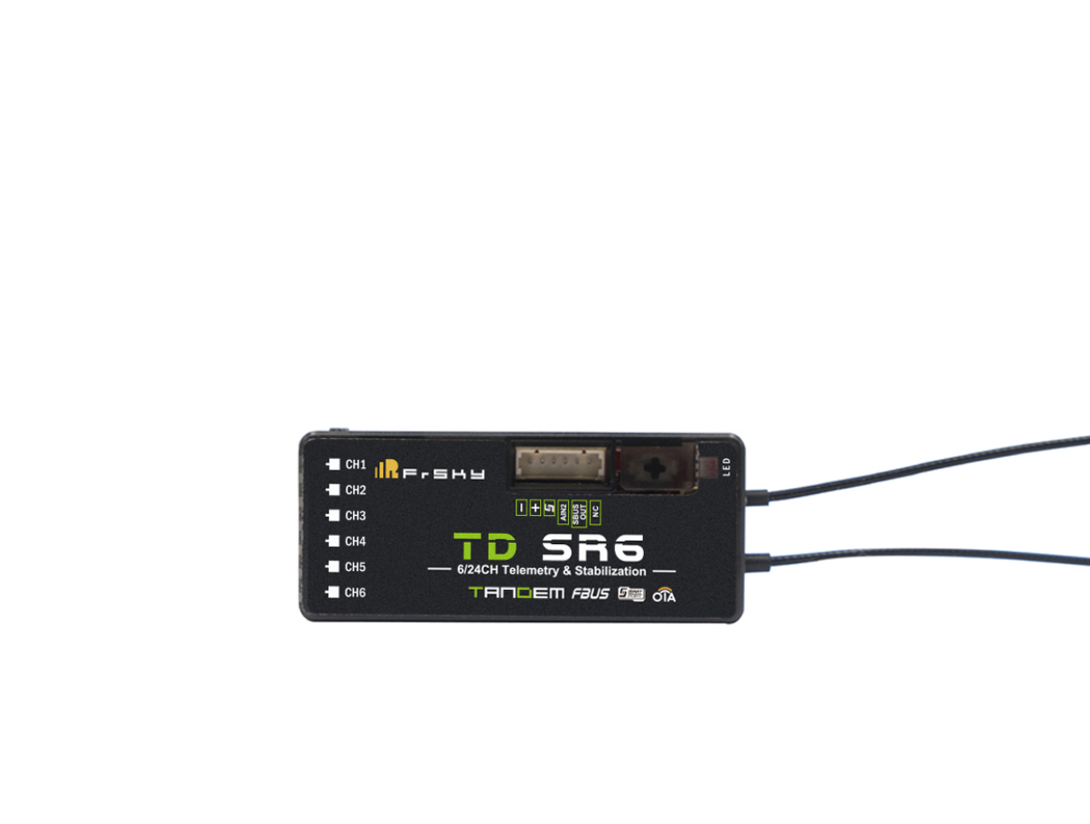 Frsky receiver TD SR6 2.4 GHz & 900mHz