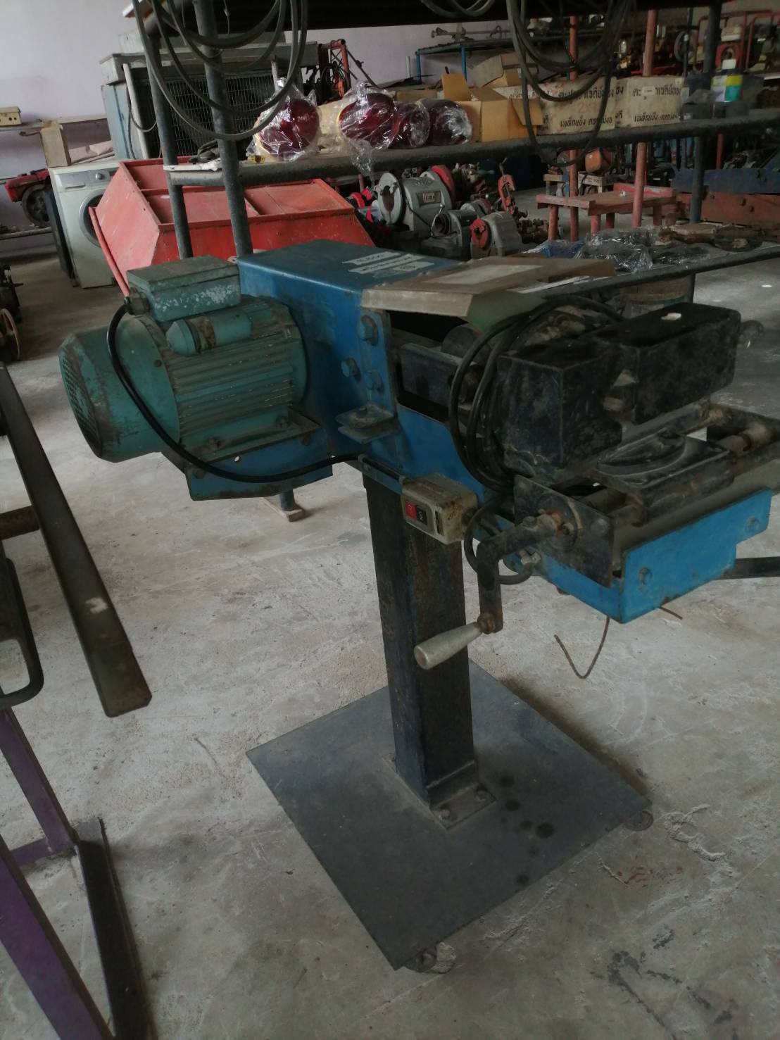 เครื่องขัดสแตนเลสมอเตอร์ 1 แรง