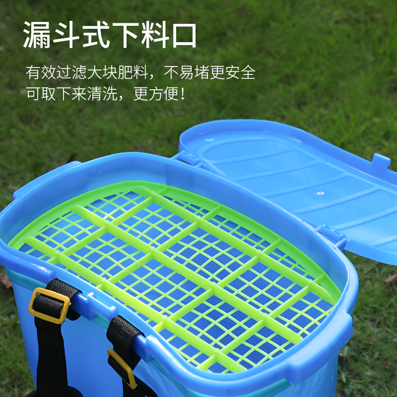 เครื่องฝังปุ๋ย ใส่ปุ๋ย ถังหยอดปุ๋ย