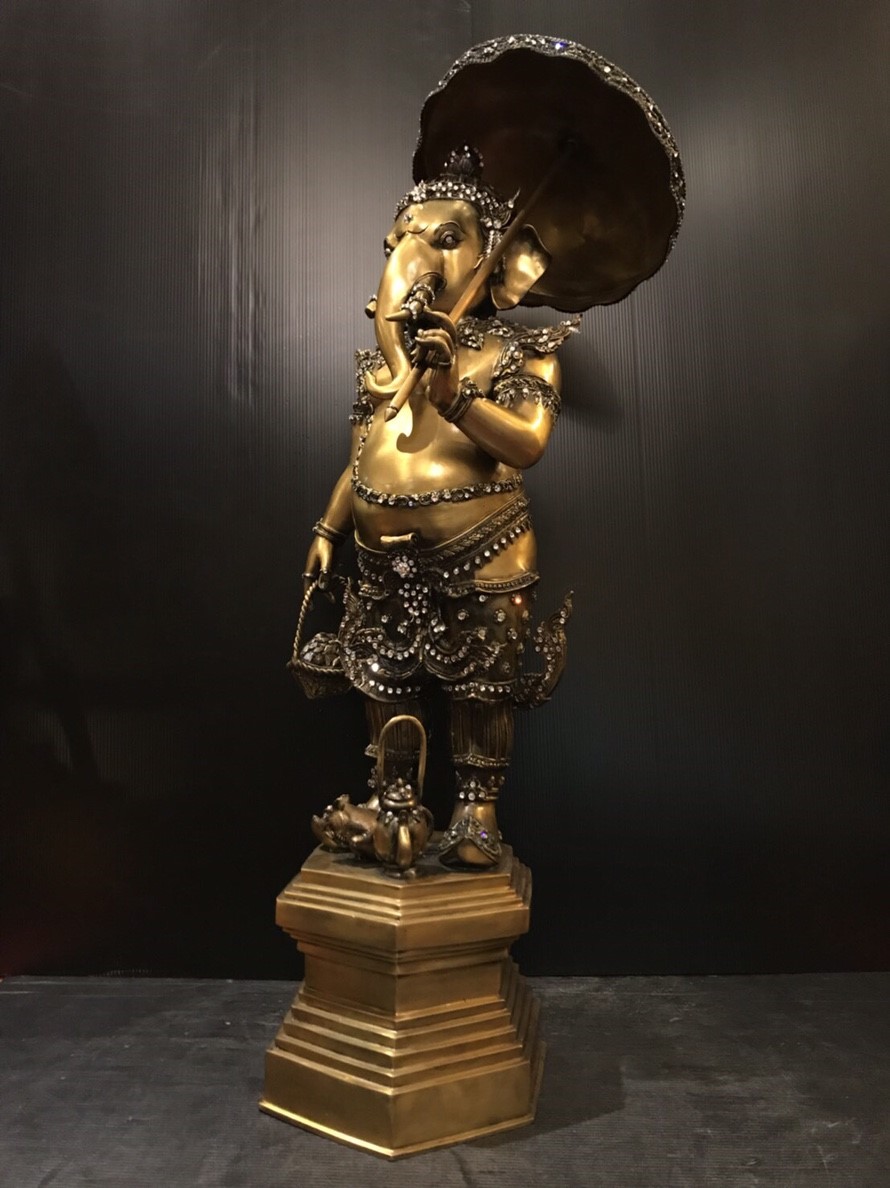 พระพิฆเนศ ปางมหาลาภ หน้าตัก 12 นิ้ว