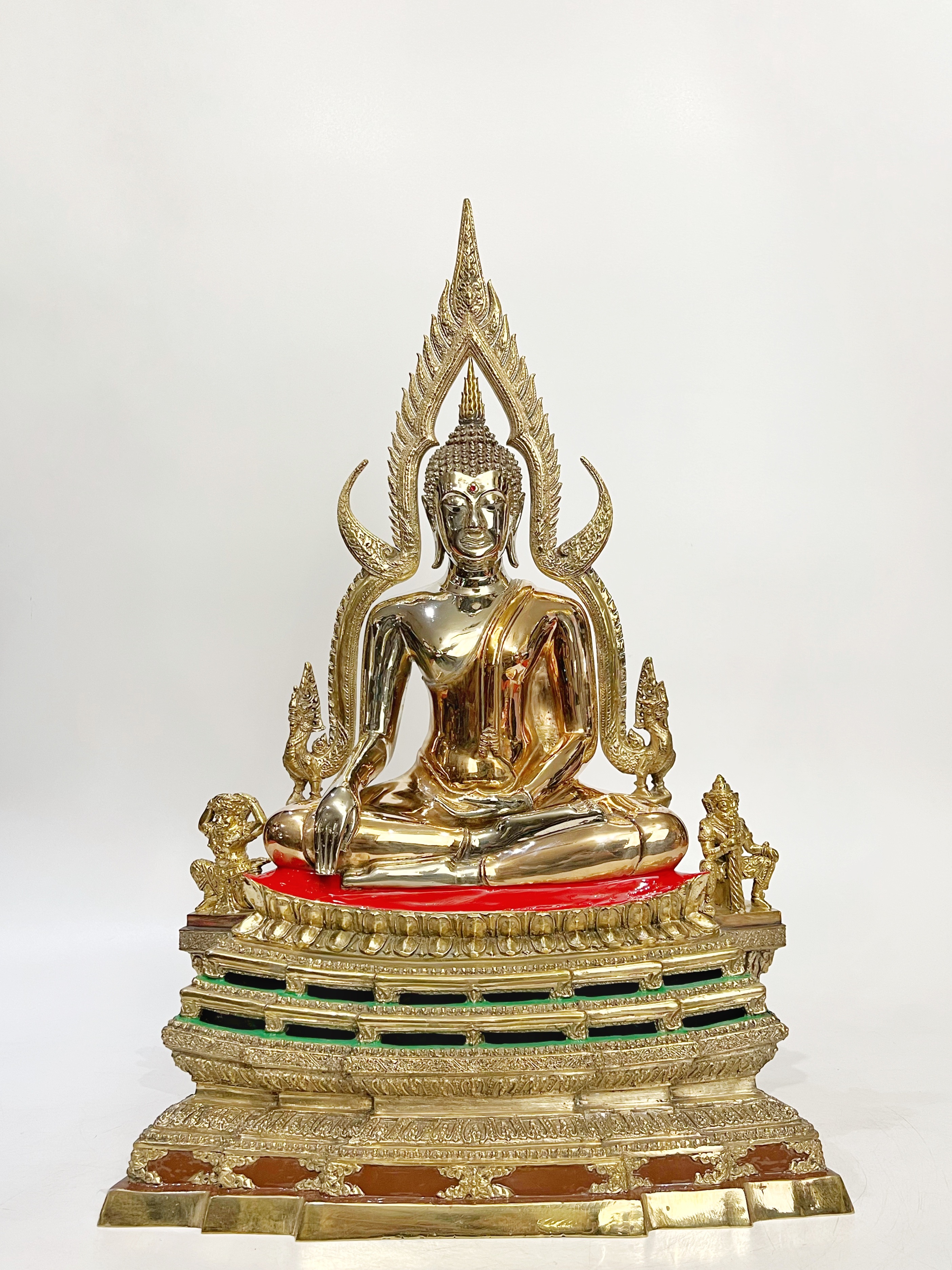 พระพระพุทธชินราชจำลอง รุ่น 666 ปี ทวีโชค หน้าตัก 9 นิ้ว หมายเลข 56