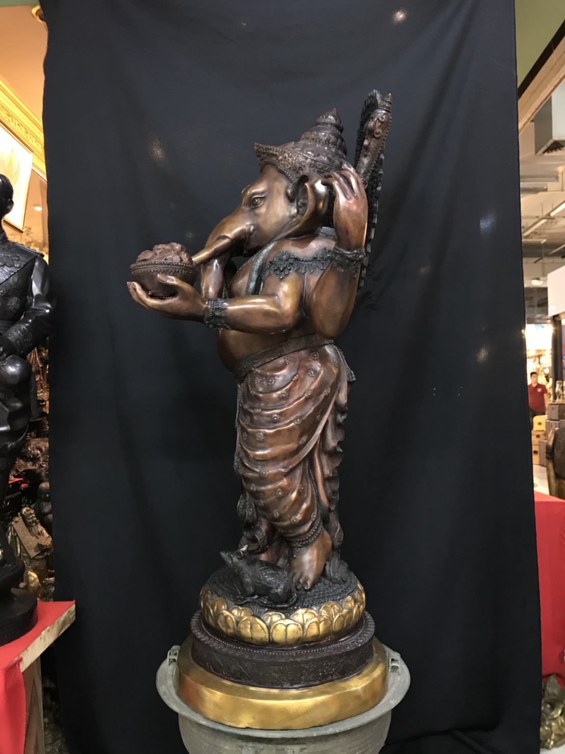 พระพิฆเนศ ปางเอกทันตะ หน้าตัก 20 นิ้ว