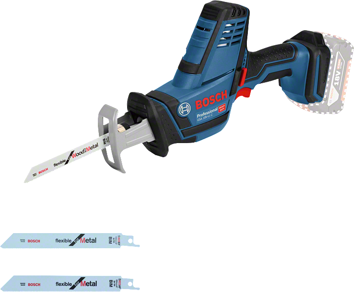 Bosch รุ่น GSA 18V-LI C เลื่อยตัดกิ่งไม้ไร้สาย