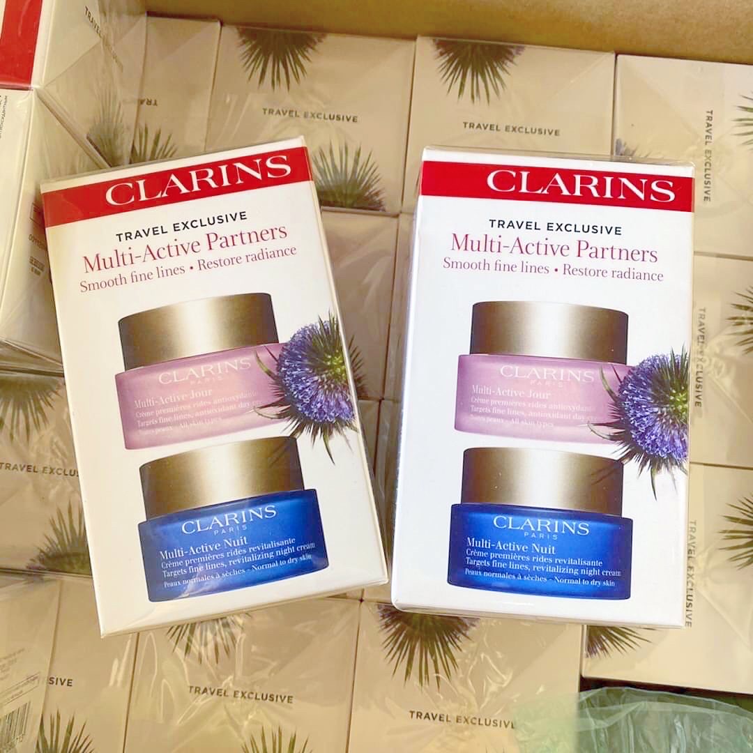 Clarins Multi-Active Partners Set (2 Items)