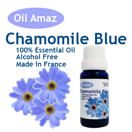 15ml.น้ำมันหอมระเหยดอกคาโมมายล์บลู(Blue Chamomile Essential Oil) จากฝรั่งเศส