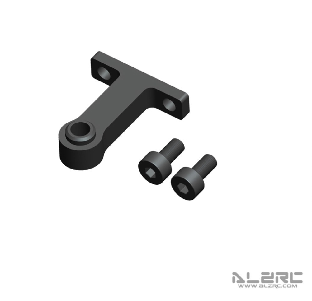 DX380-36 # Devil X380 Tail Bell Crank L-shaped Mount