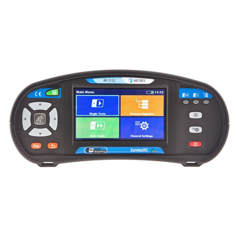 METREL รุ่น MI 3152 ST เครื่องทดสอบความปลอดภัยการติดตั้งของระบบไฟฟ้ารุ่นจอสีระบบสัมผัส