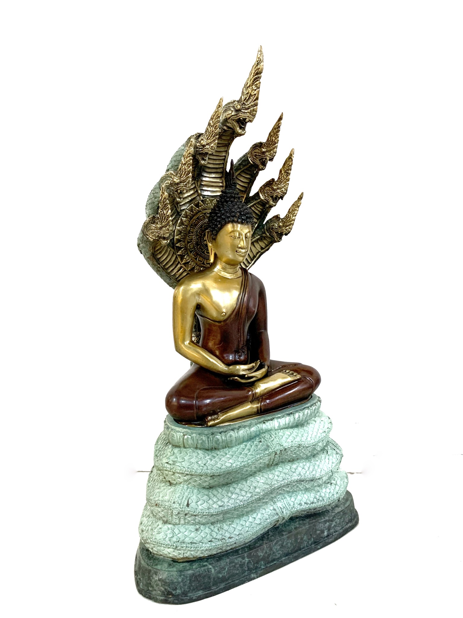 พระพุทธรูป ปางนาคปรก (ประจำวันเสาร์) หน้าตัก 8 นิ้ว