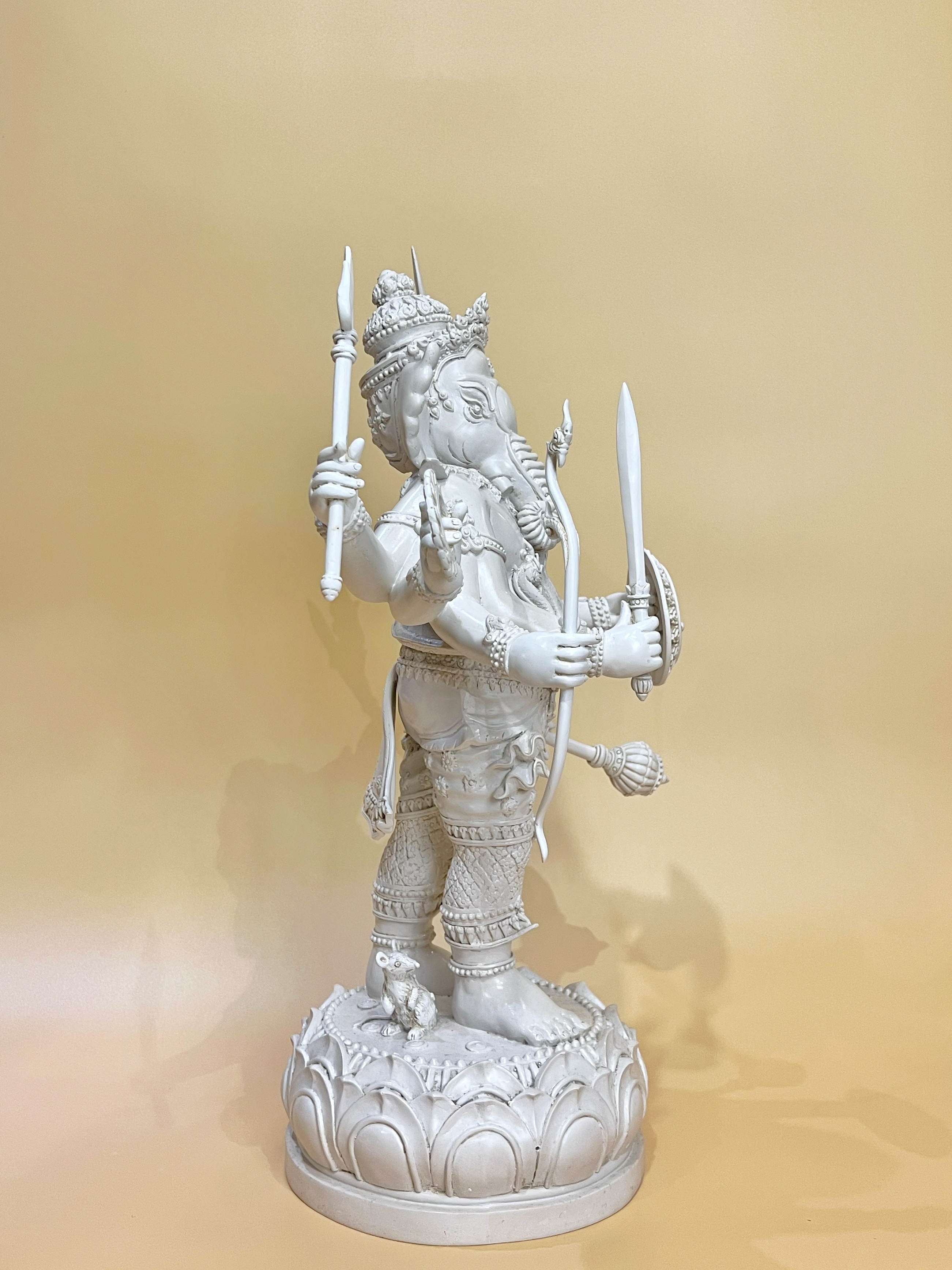 พระพิฆเนศ ปางออกศึก (พระวีระคณปติ) หน้าตัก 9 นิ้ว