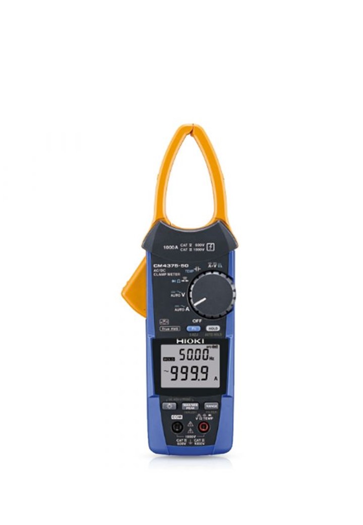 HIOKI CM4375-50 แคลมมิเตอร์แบบ AC/DC TRMS ขนาด 1000Vdc/Vac