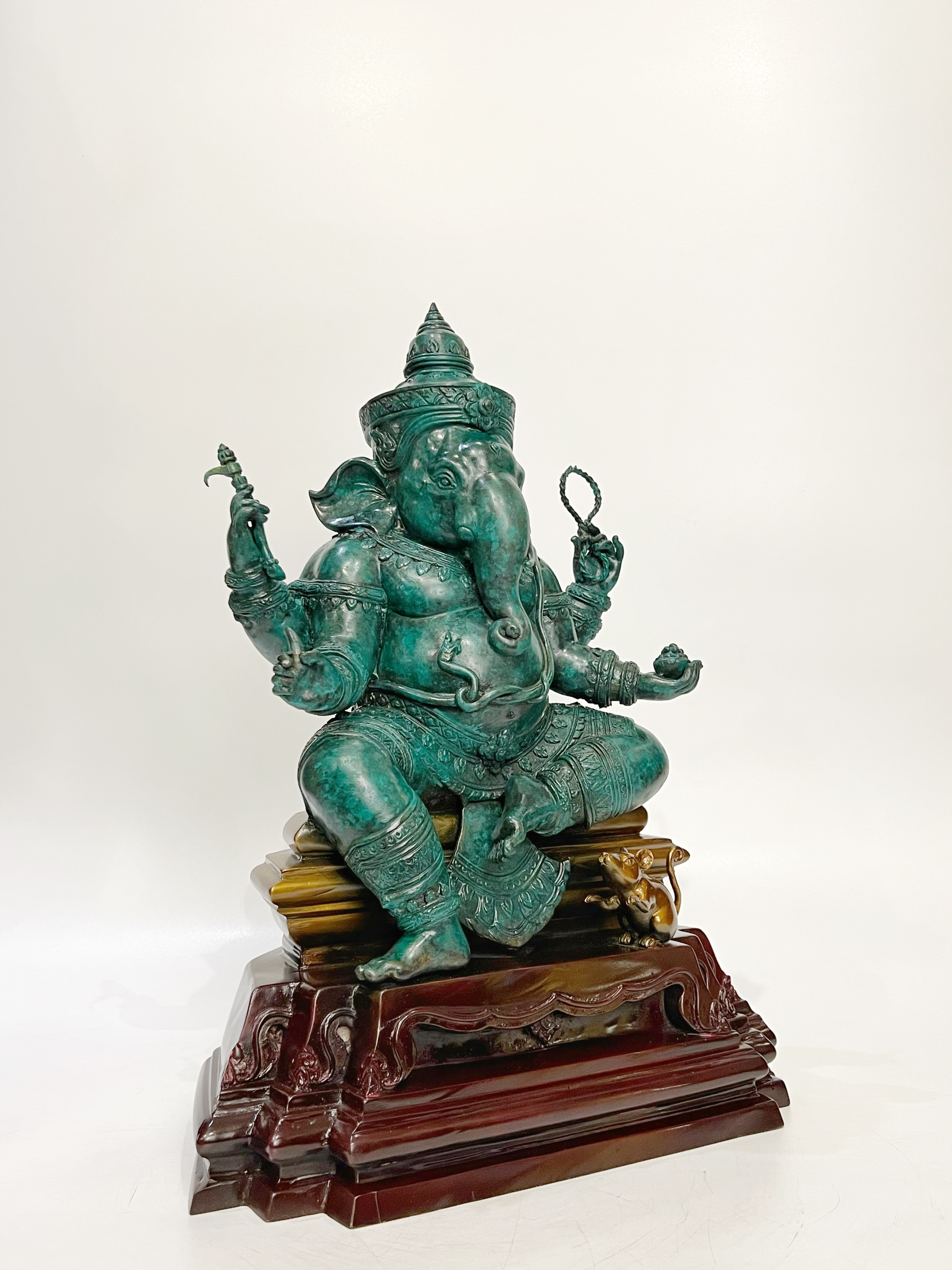 พระพิฆเนศ : พระสิทธิทากายะคณปติ หน้าตัก 9 นิ้ว (หมายเลข 9)