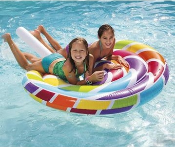 Inflatable Lollipop Candy Pool Float แพยางลูกอมโลลี่ป๊อป
