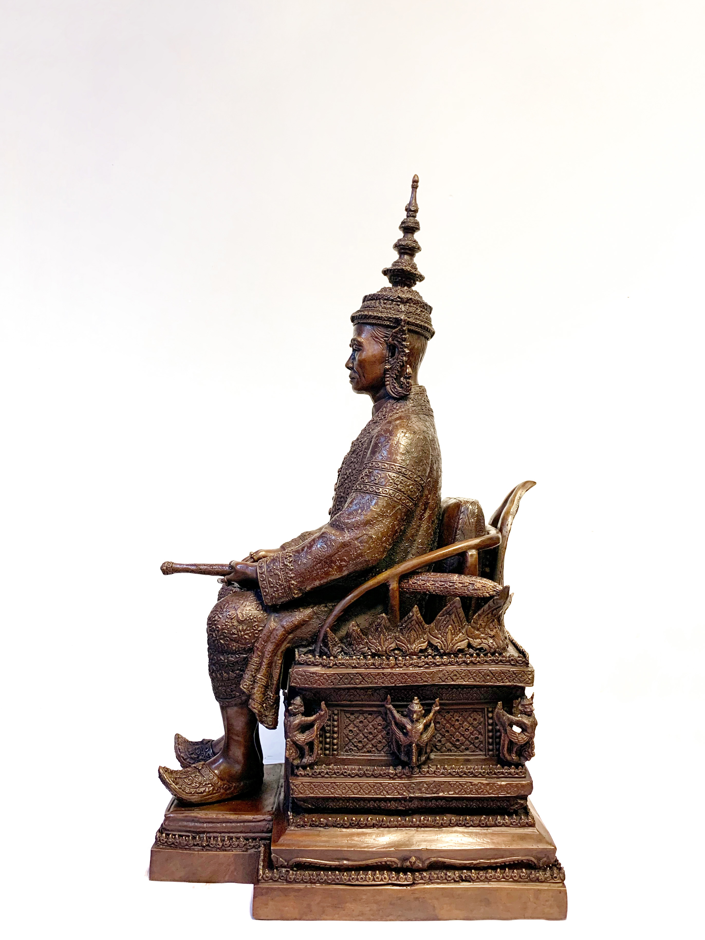 รัชกาลที่ 4 นั่งบัลลังก์ หน้าตัก 14 นิ้ว