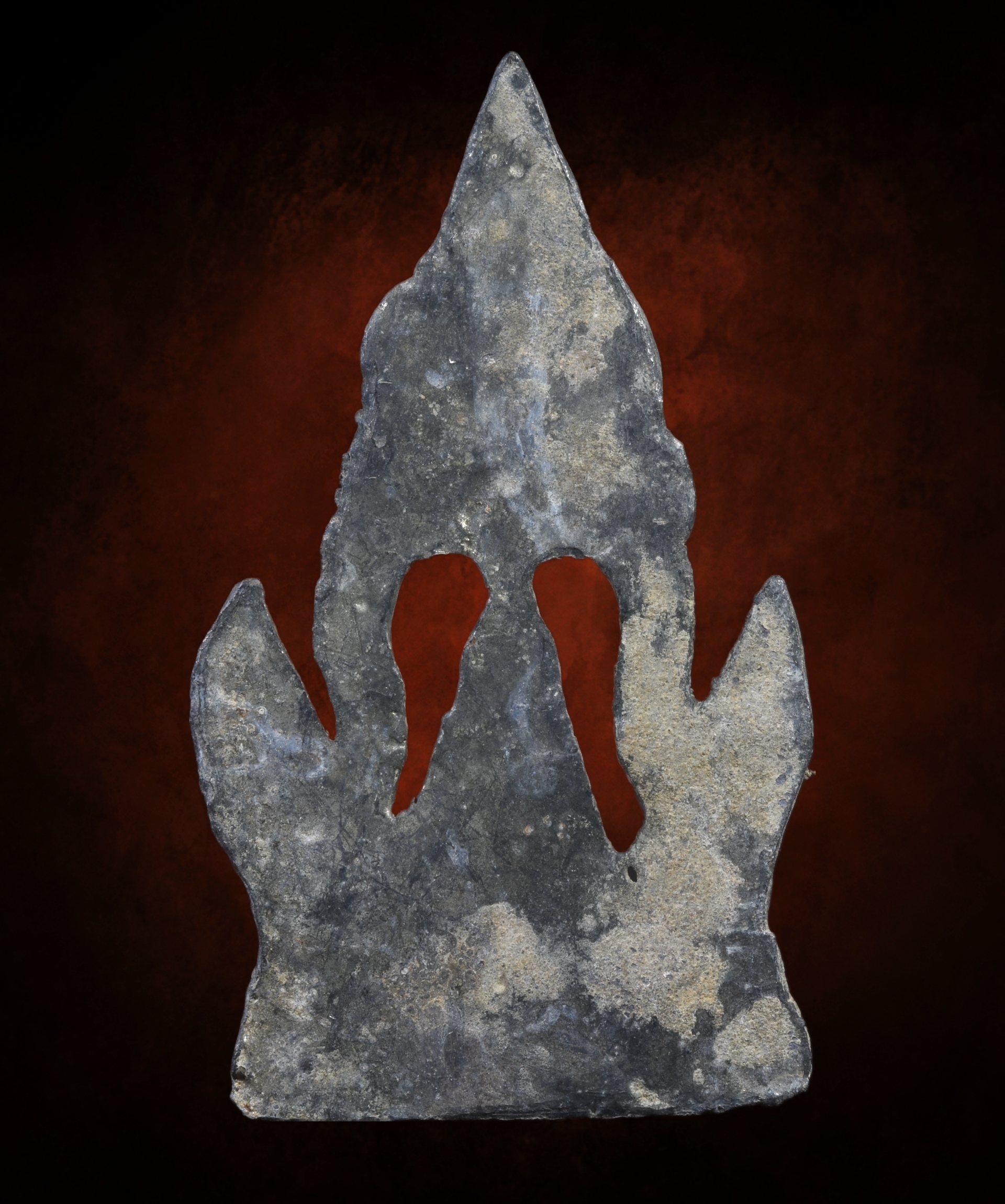 พระซุ้มระฆัง เนื้อชินเงิน ผิวปรอท