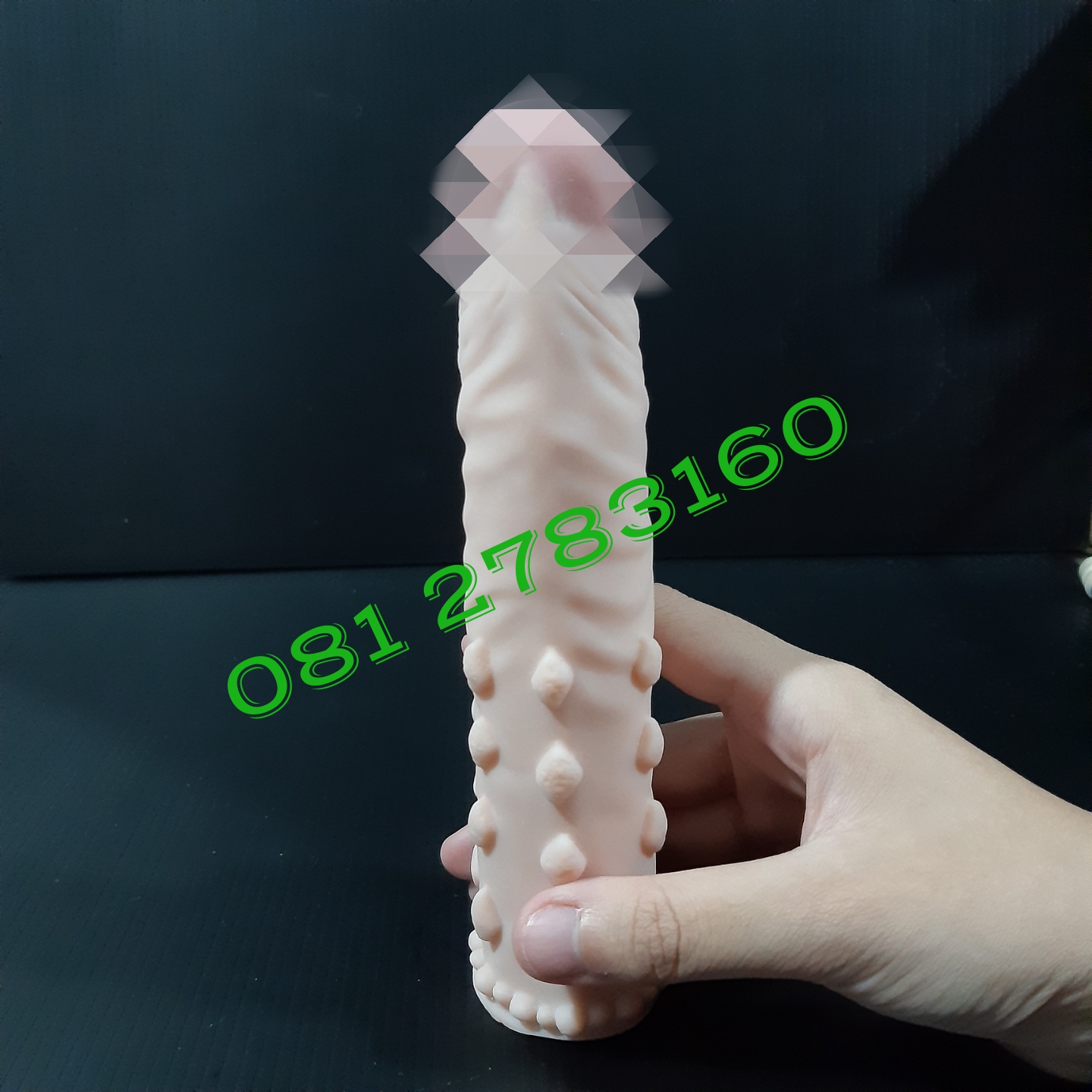 รหัส XM-134 ปลอกสวมเพิ่มขนาดผิวเหลี่ยมเพชร เนื้อนิ่ม พรีเมี่ยม