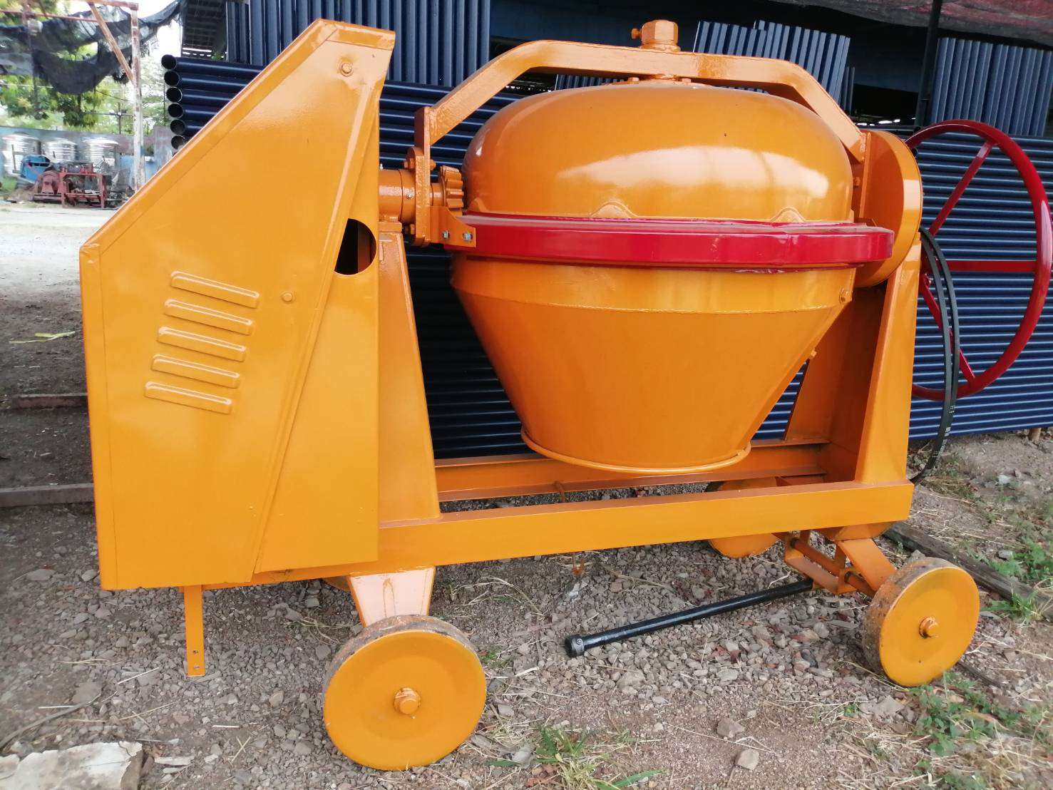 Marton FC-25 เครื่องผสมปูน 1 ถุง รุ่นเหล็กเหนียว คานเล็ก Premium (ไม่รวมมอเตอร์)