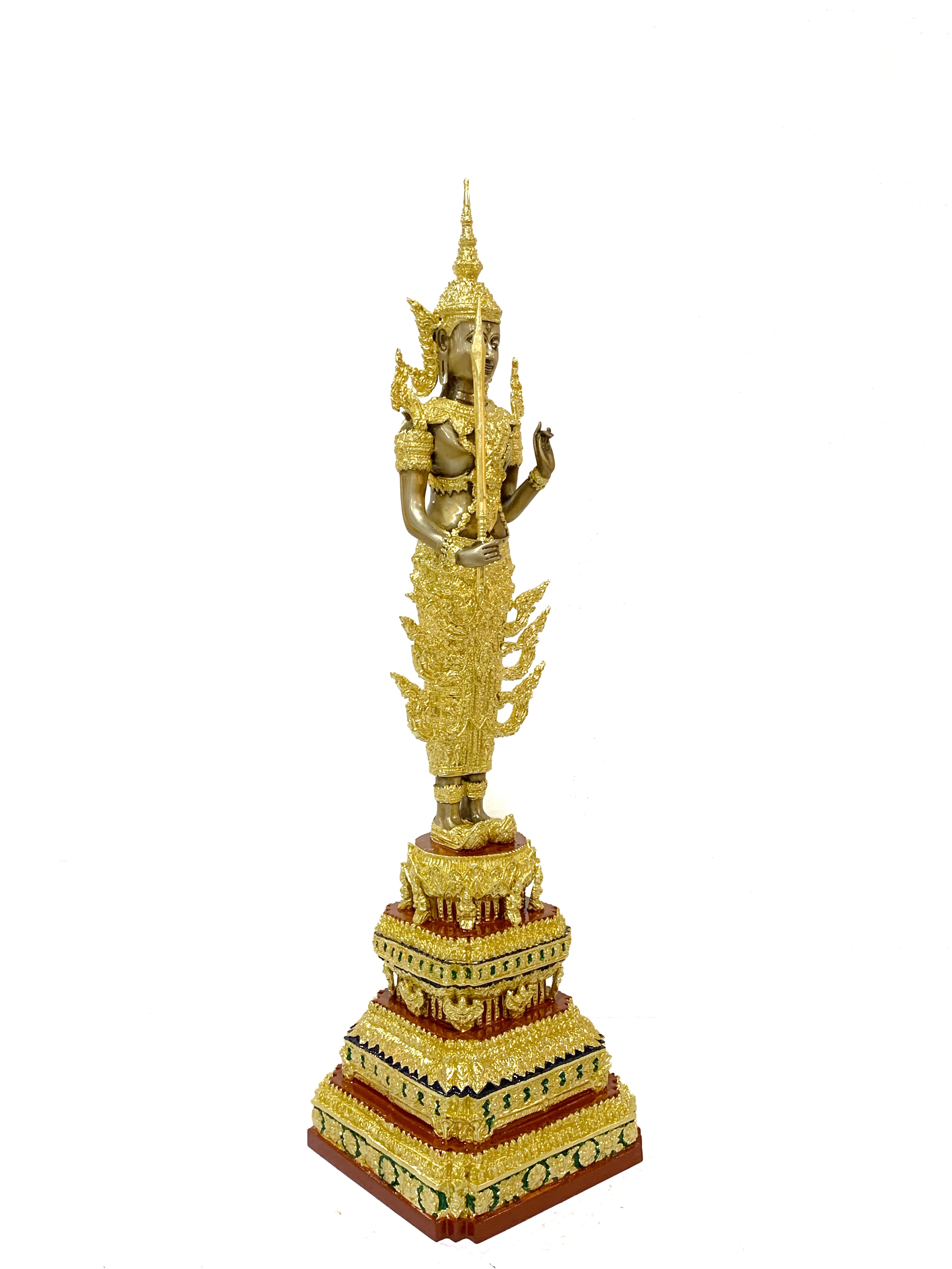 พระสยามเทวาธิราช พระคลังมหาสมบัติ ทรงเครื่องจักพรรดิ์ หน้าตัก 5 นิ้ว