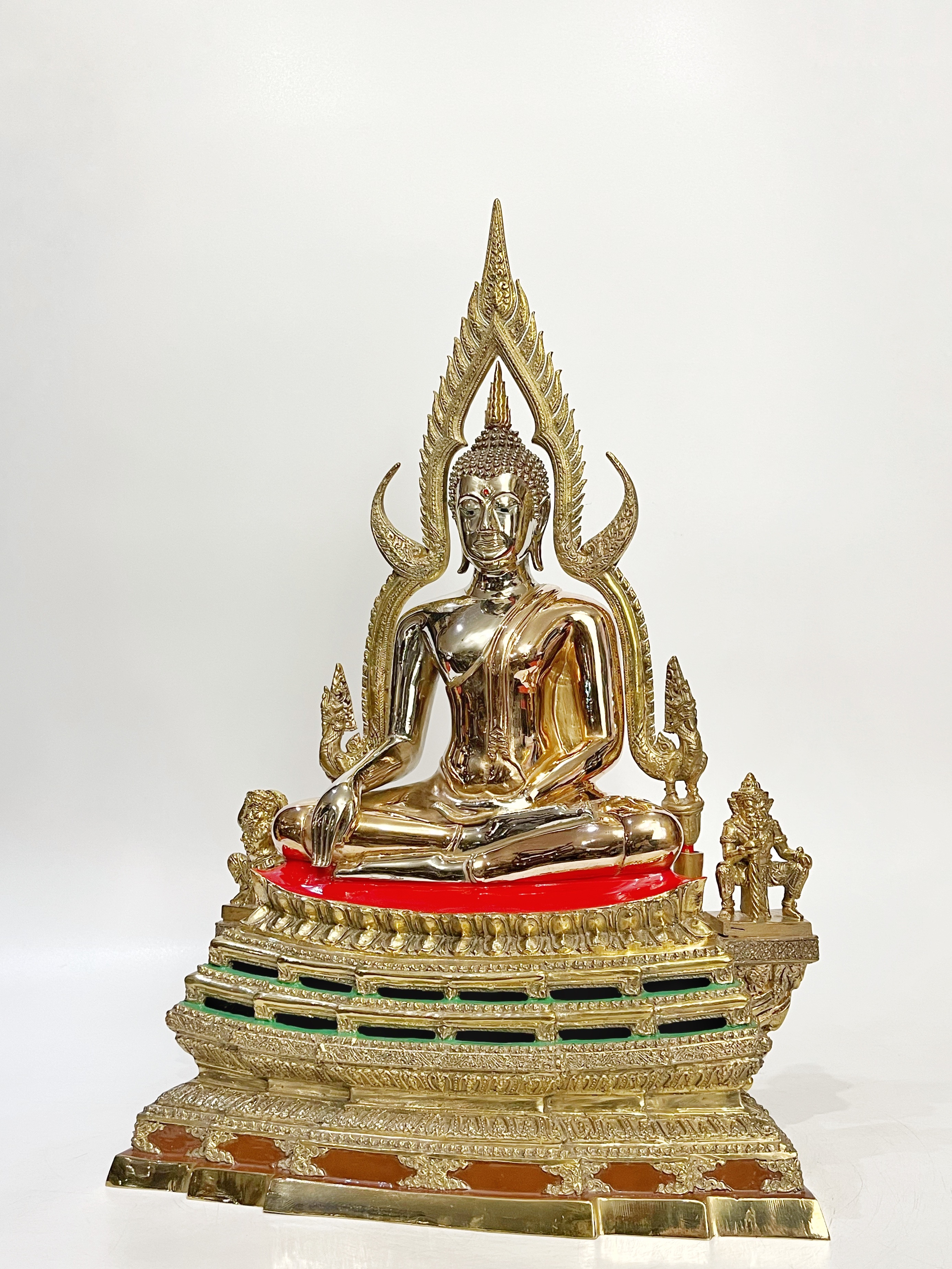 พระพระพุทธชินราชจำลอง รุ่น 666 ปี ทวีโชค หน้าตัก 9 นิ้ว หมายเลข 59