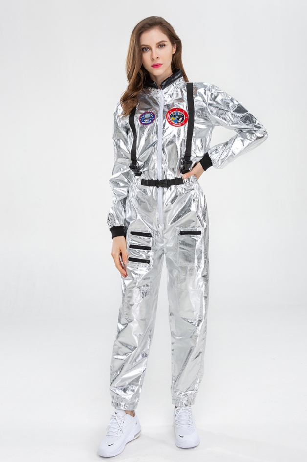 ชุดอวกาศ นาซ่า มิลเลเนียม Millennium ชุดหมี ยูนิฟอร์ม อวกาศสีเงิน