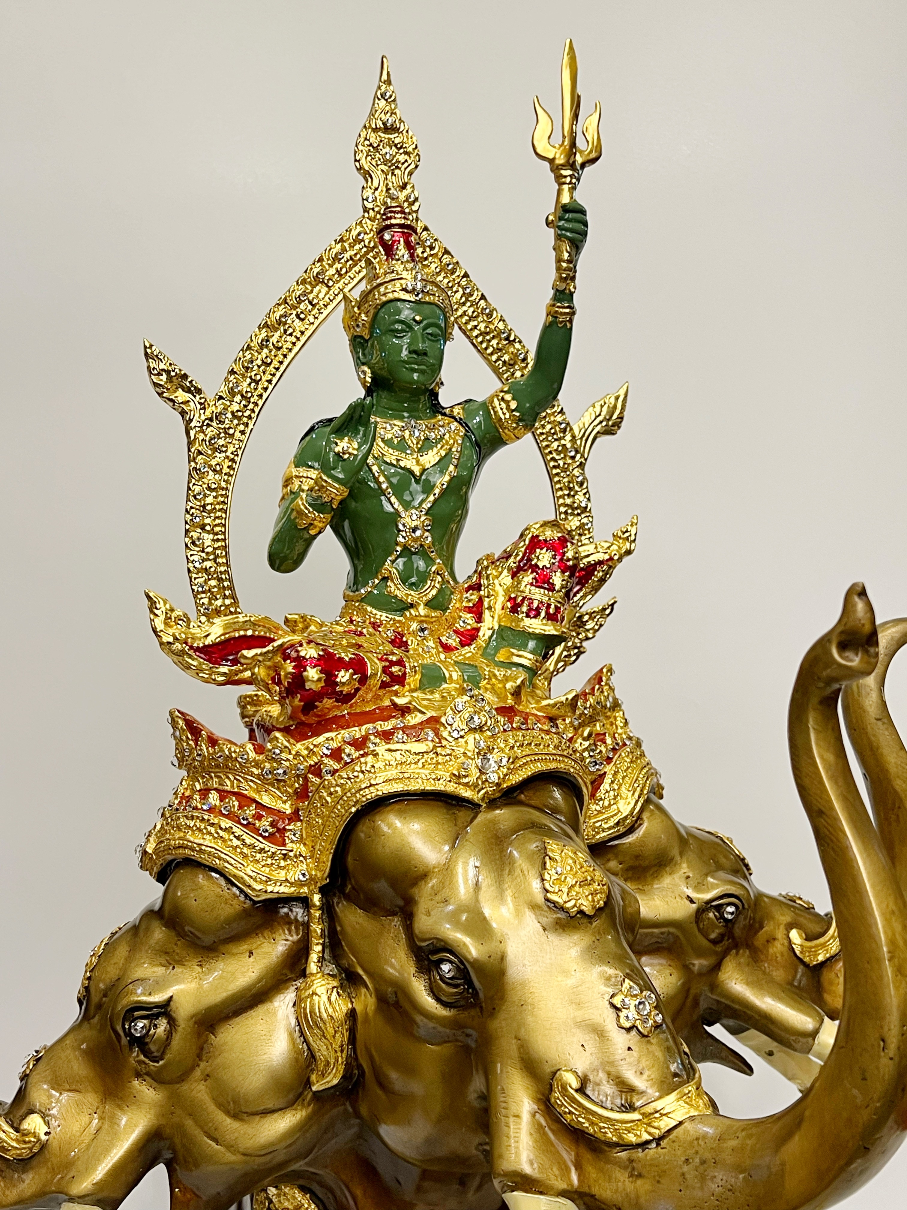 พระอินทร์ทรงช้างเอราวัณ สูง 27 นิ้ว