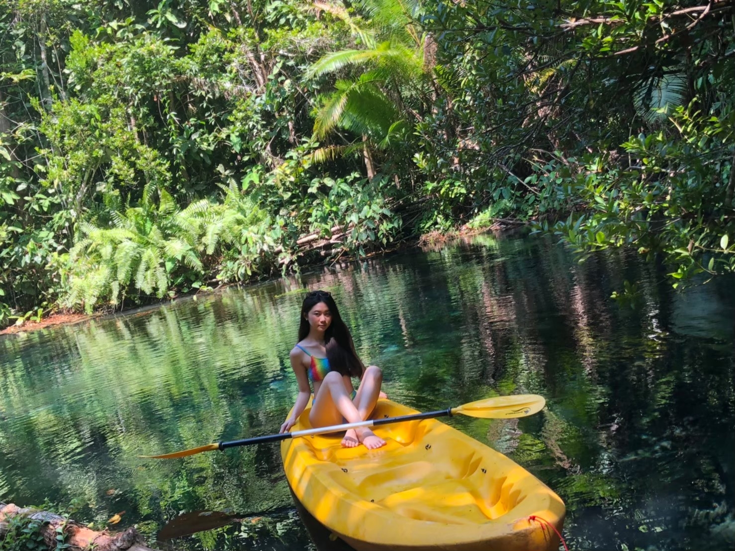 อันดับ 1 เที่ยวกระบี่ คลองหรูด คลองน้ำใส พายเรือคายัค ครึ่งวัน หนองทะเล อ่าวนาง กระบี่