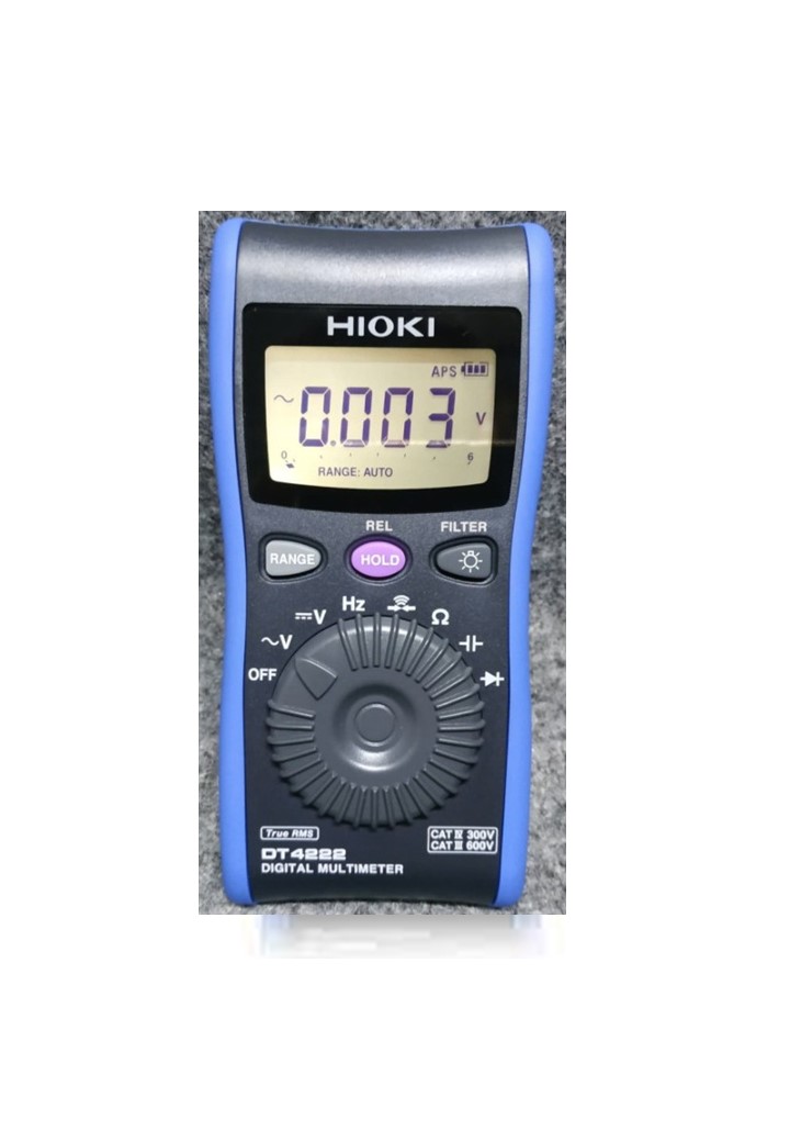 HIOKI DT4222 ดิจิตอลมัลติมิเตอร์แบบ True-RMS