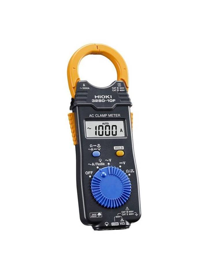 HIOKI 3280-70F ดิจิตอลแคลมป์มิเตอร์แบบ AC ขนาด 1000A@ปากแคลมป์ 33 มิลลิเมตร พร้อม CT6280 Flex Clamp 4200 A ac