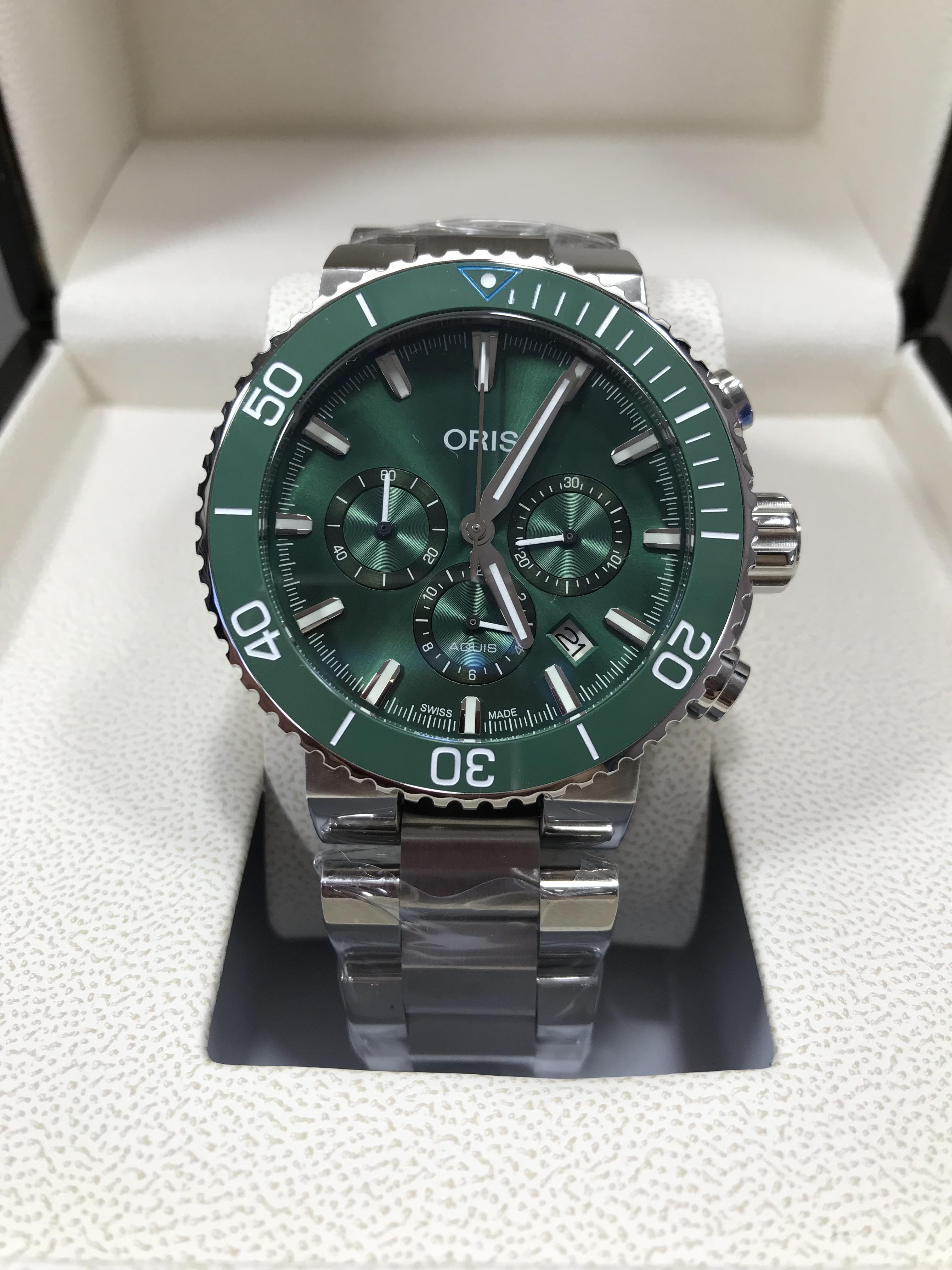 Oris Aquis Green Whale Limited Edition (5A)