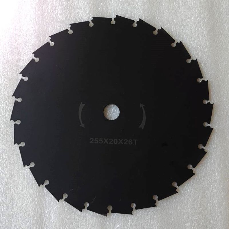 ใบเลื่อยวงเดือนตัดไม้ ลับคมได้ สำหรับใส่กับเครื่องตัดไม้ ขนาดรูเพลา 20 มิล