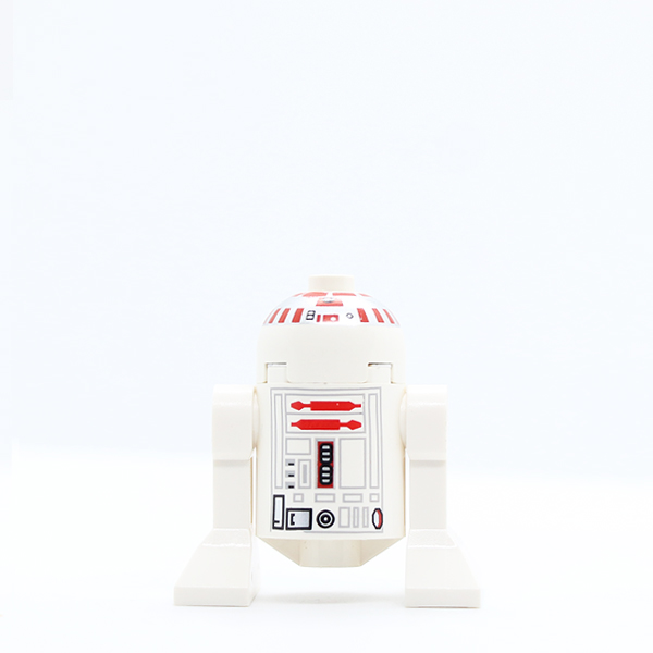 Astromech Droid, R5-D4, Short Red Stripes on Dome