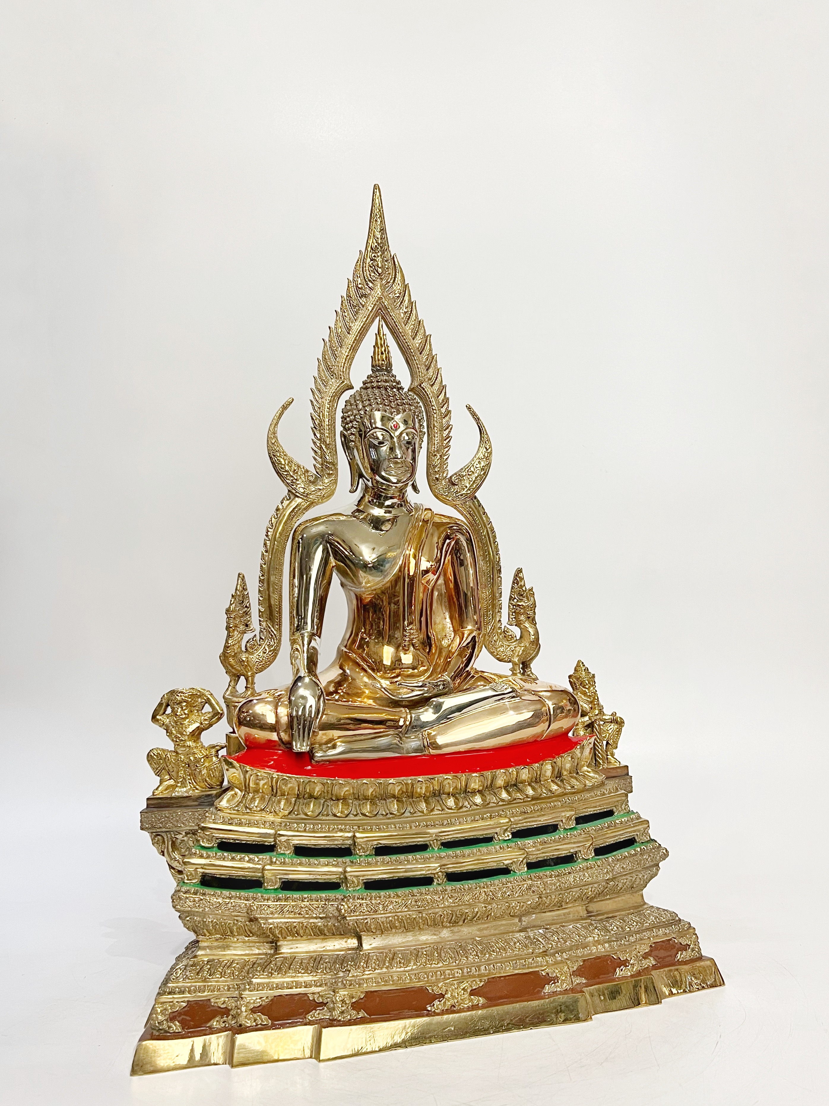 พระพระพุทธชินราชจำลอง รุ่น 666 ปี ทวีโชค หน้าตัก 9 นิ้ว หมายเลข 56