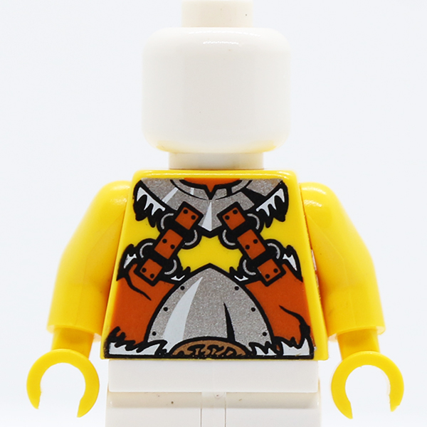 Viking Barbarian Armor Pattern / Yellow Arms / Yellow Hands