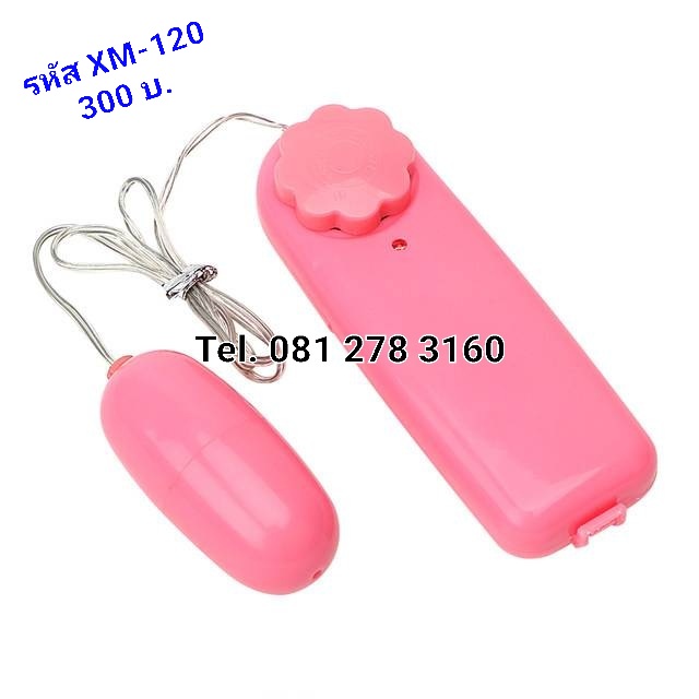 รหัส XM-120 ไข่สั่นหัวเดียว