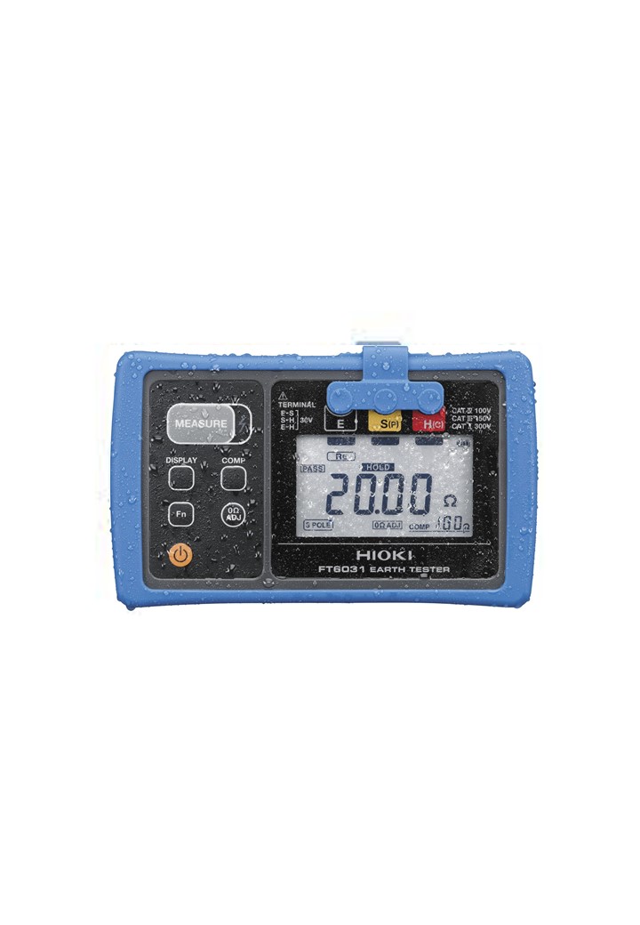 HIOKI FT6031-50 เครื่องทดสอบความต้านหลักดินของระบบไฟฟ้าแบบปักหลักเพิ่ม 2 & 3 หลัก