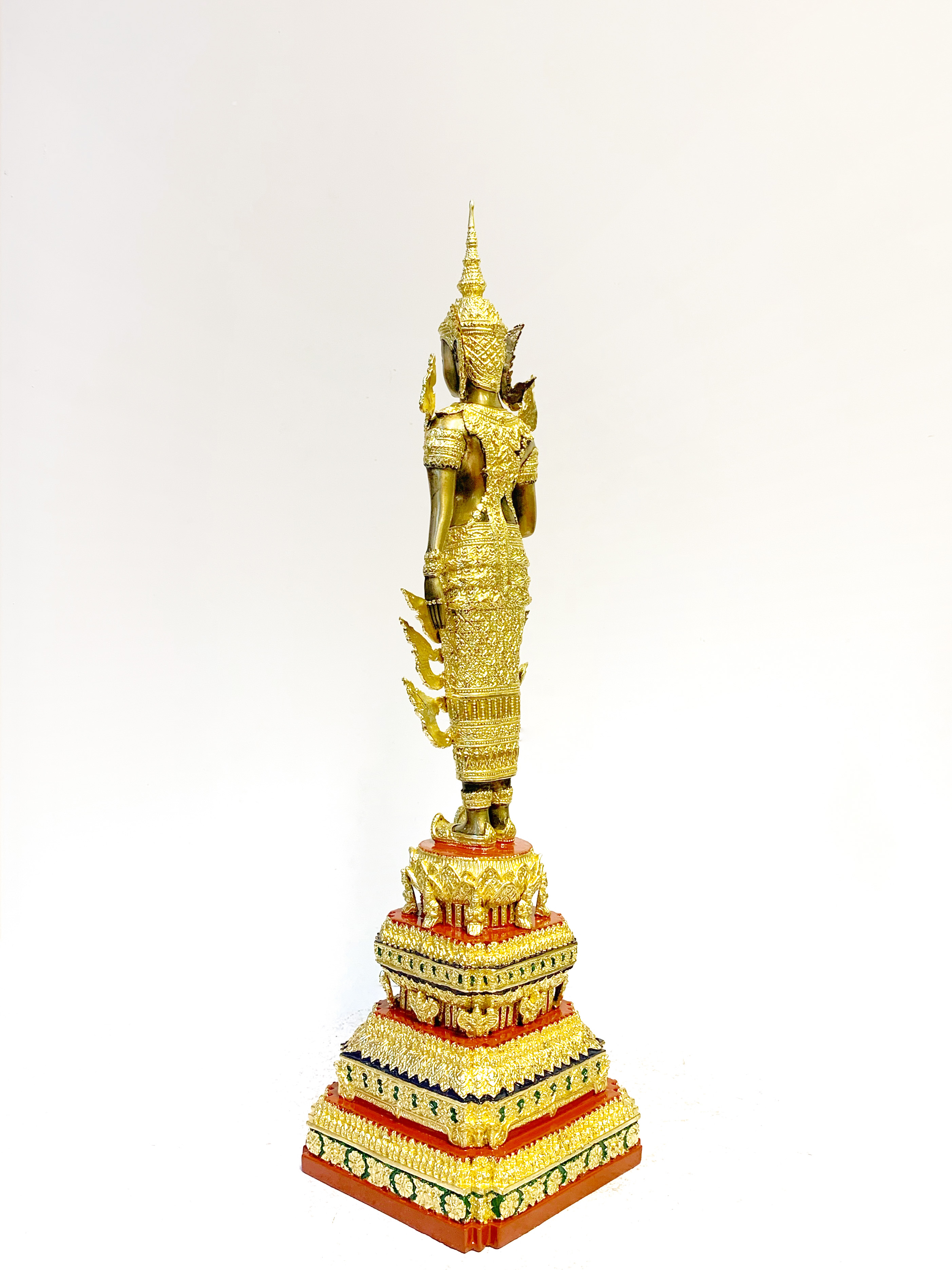 พระพุทธรูปปางห้ามญาติ ทรงเครื่องจักพรรดิ์ หน้าตัก 5 นิ้ว