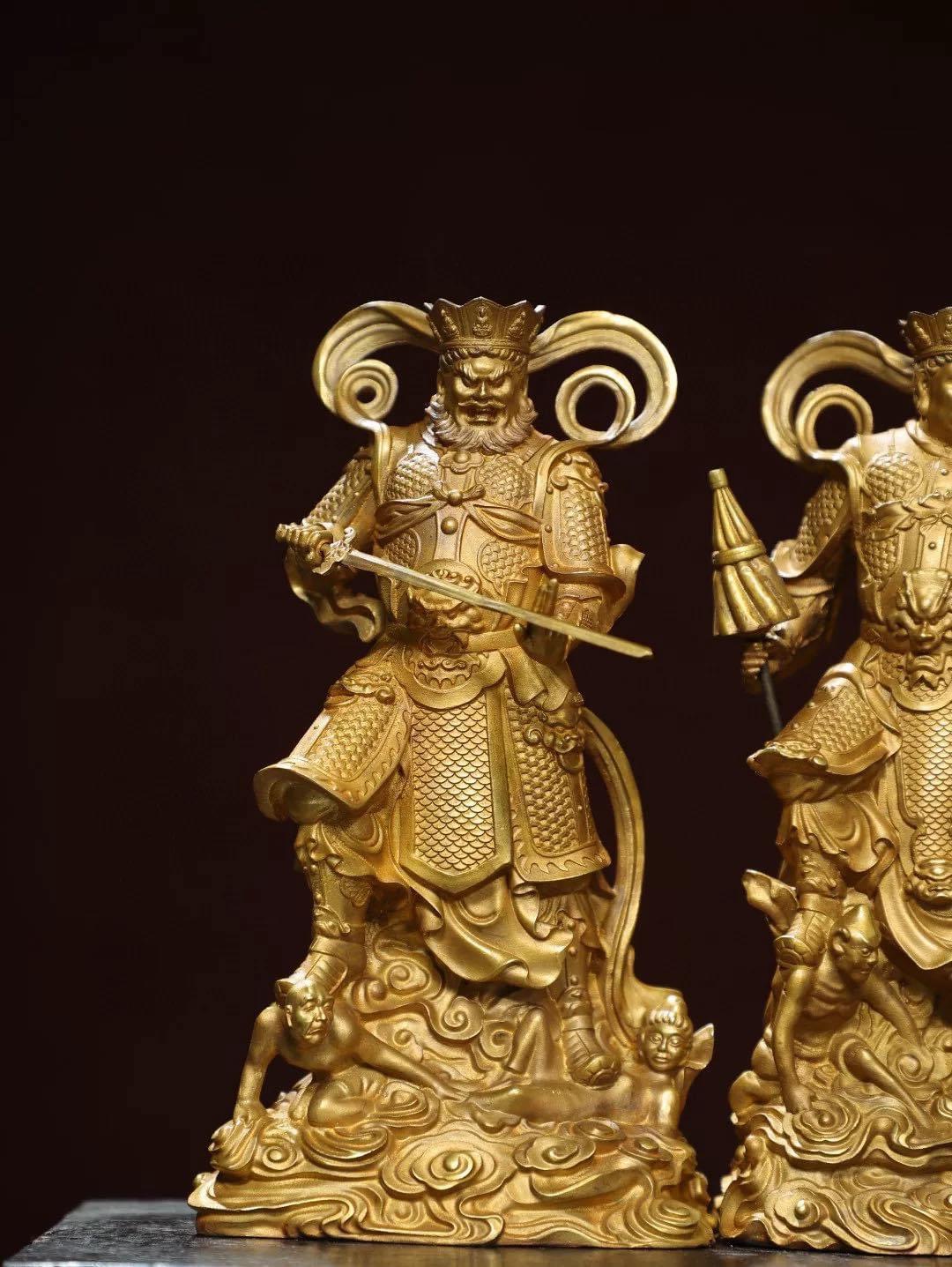 Pre-Order : สี้ไต๋เทียงอ้วง ท้าวจตุโลกบาล สูง 24 cm