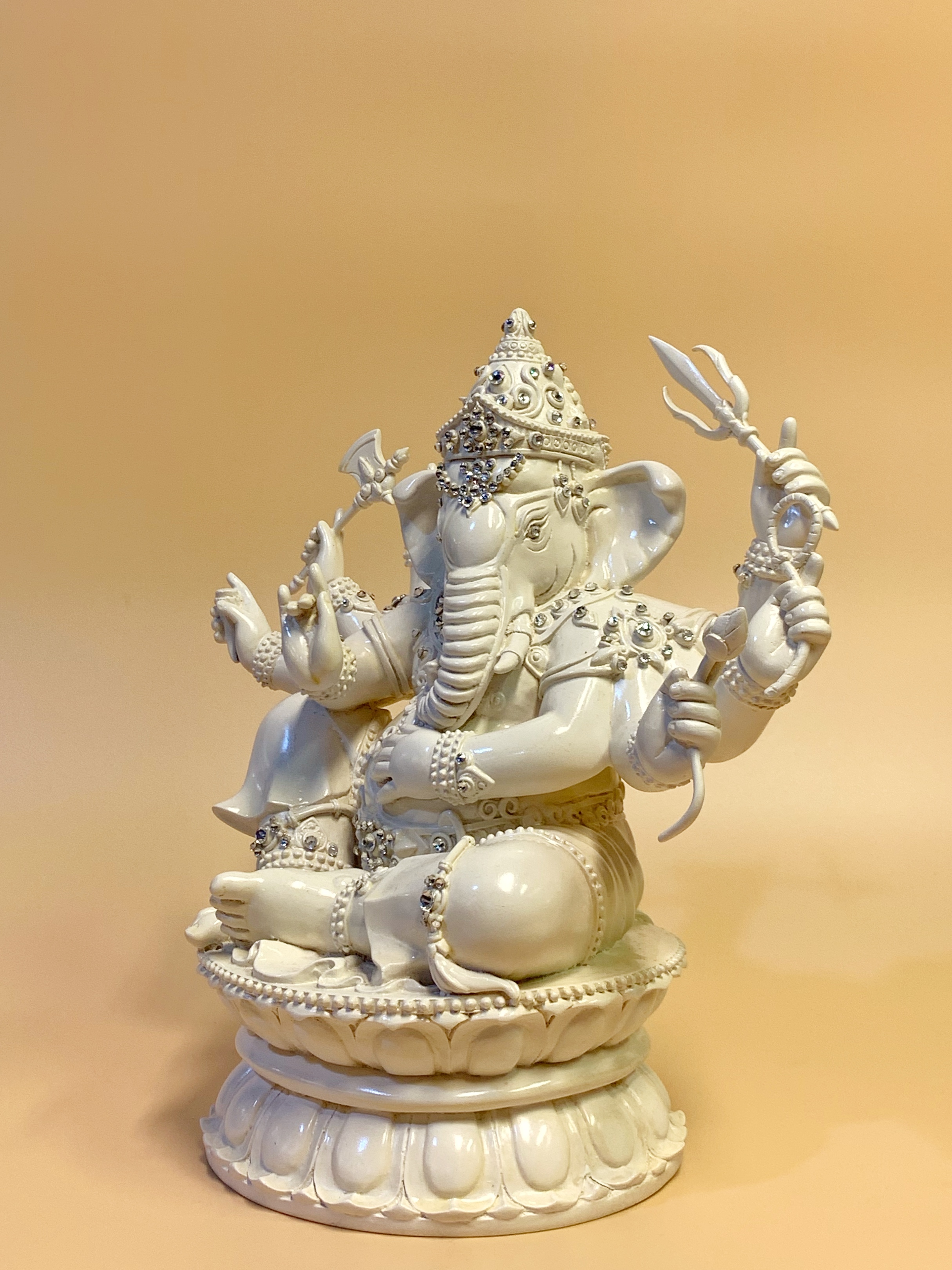 พระพิฆเนศ ประทานพร 8 กร หน้าตัก 9 นิ้ว