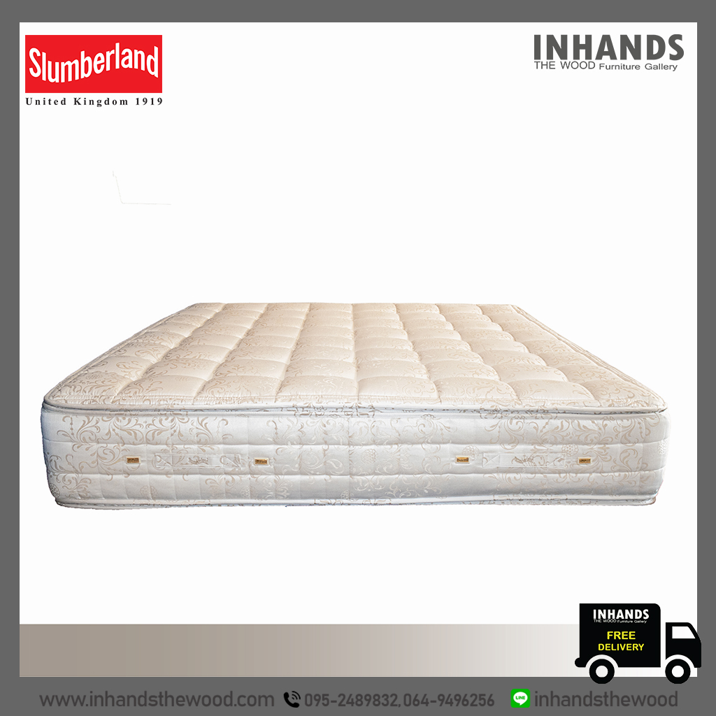 ที่นอน Slumberland รุ่น New Royal Empire (แถมชุดเครื่องนอนครบเซต) Slumberland pocket Spring