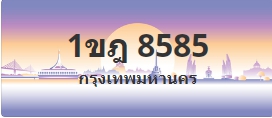 ป้ายประมูล 1ขฎ 8585