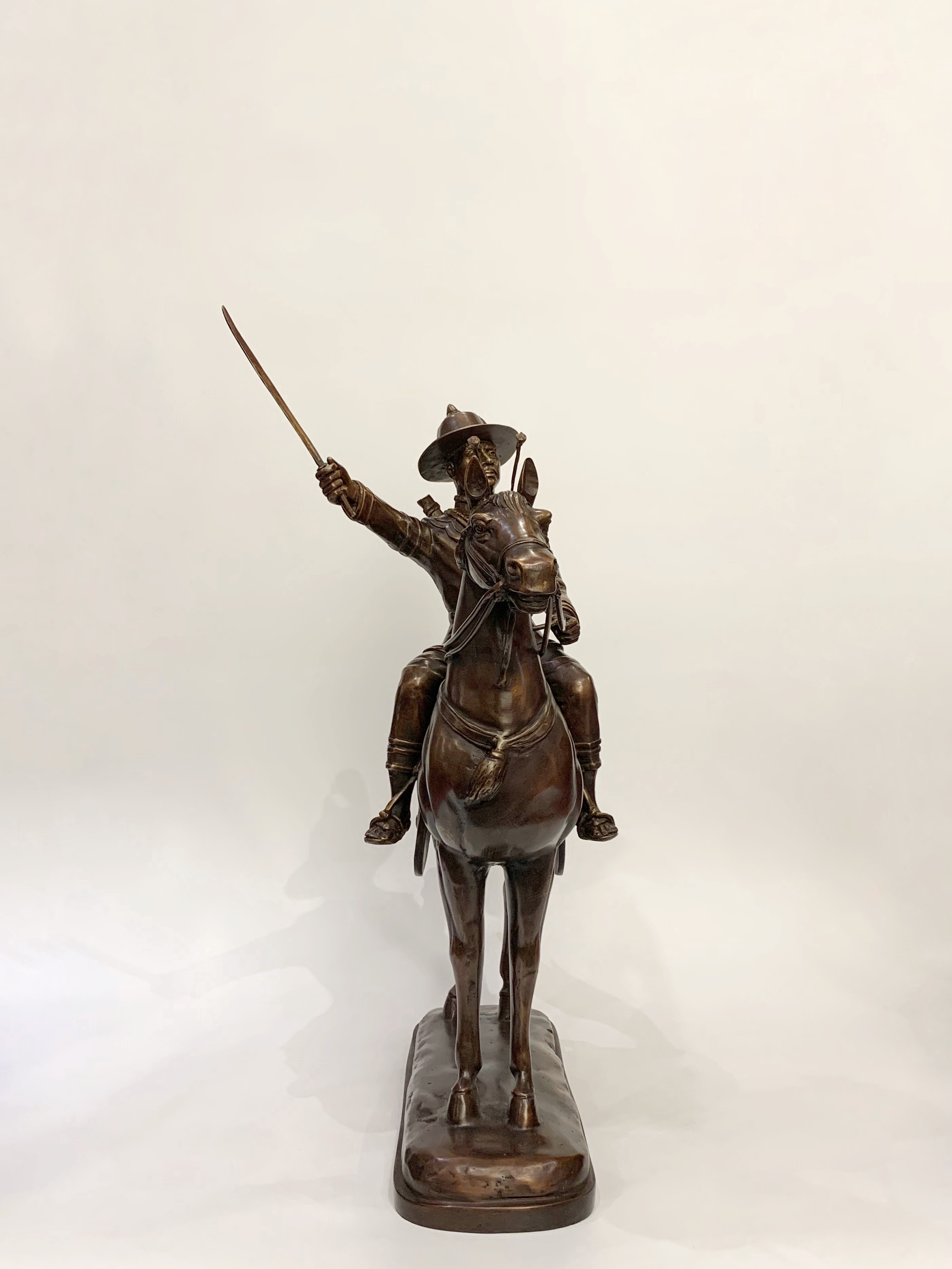 พระเจ้าตากสินมหาราช ทรงม้า หน้าตัก 9 นิ้ว