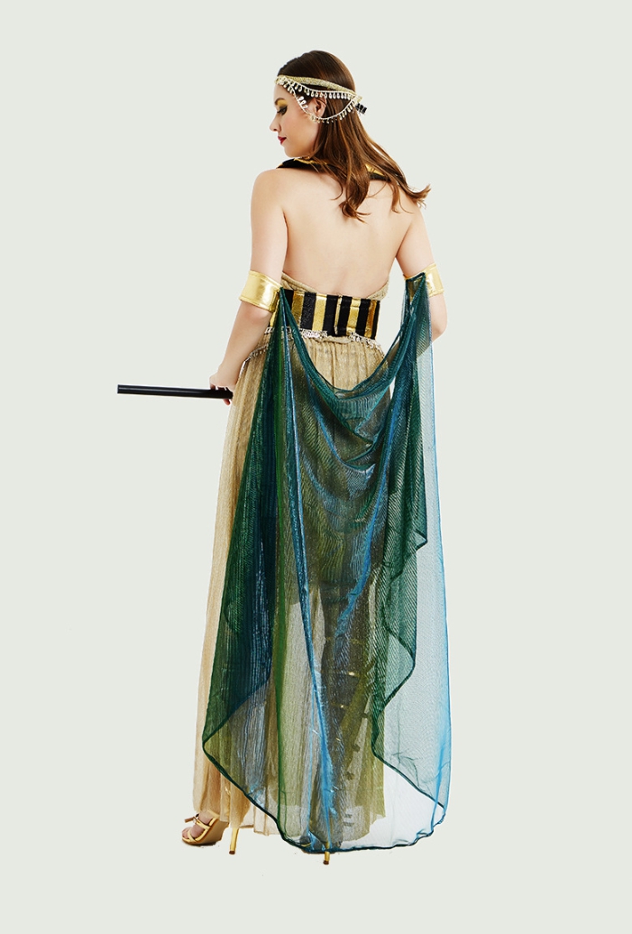 ชุดคลีโอพัตรา อียิปห์ สีทอง สาวอวบก็ใส่ได้จ้า🏍️💨 ส่งไวจาก กทม.