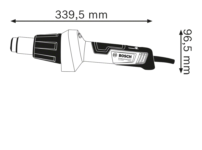 Bosch รุ่น GHG 20-60 เครื่องเป่าลมร้อน