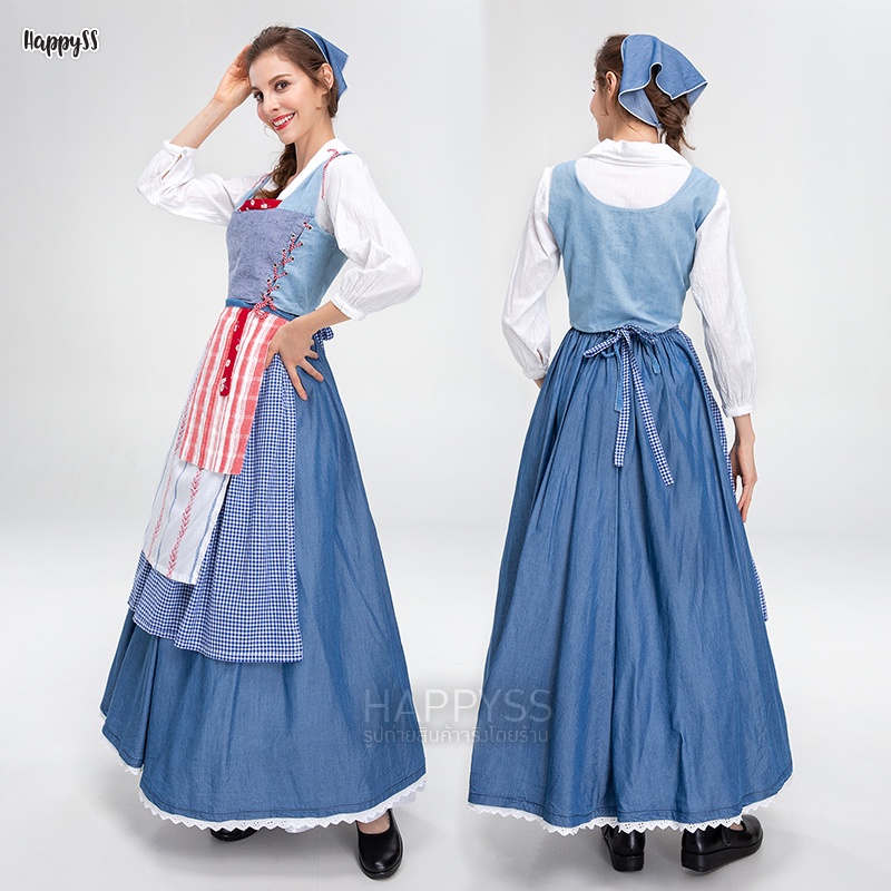 ชุดบาวาเรียน ชุดเมด ชุดประจำชาติ ชุดสาวรับใช้ 🏍️💨💨💨 ส่งไวจากไทย