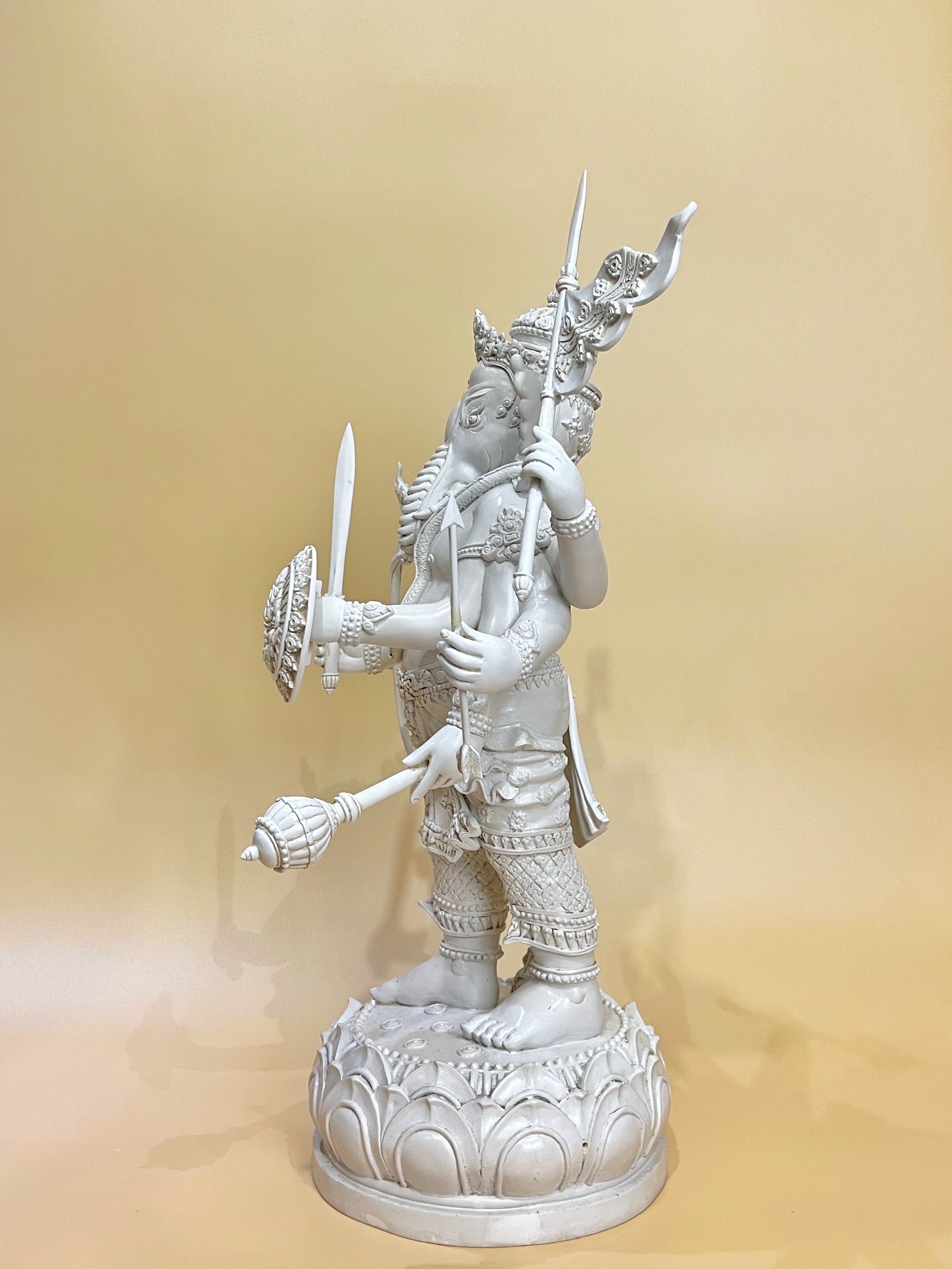 พระพิฆเนศ ปางออกศึก (พระวีระคณปติ) หน้าตัก 9 นิ้ว